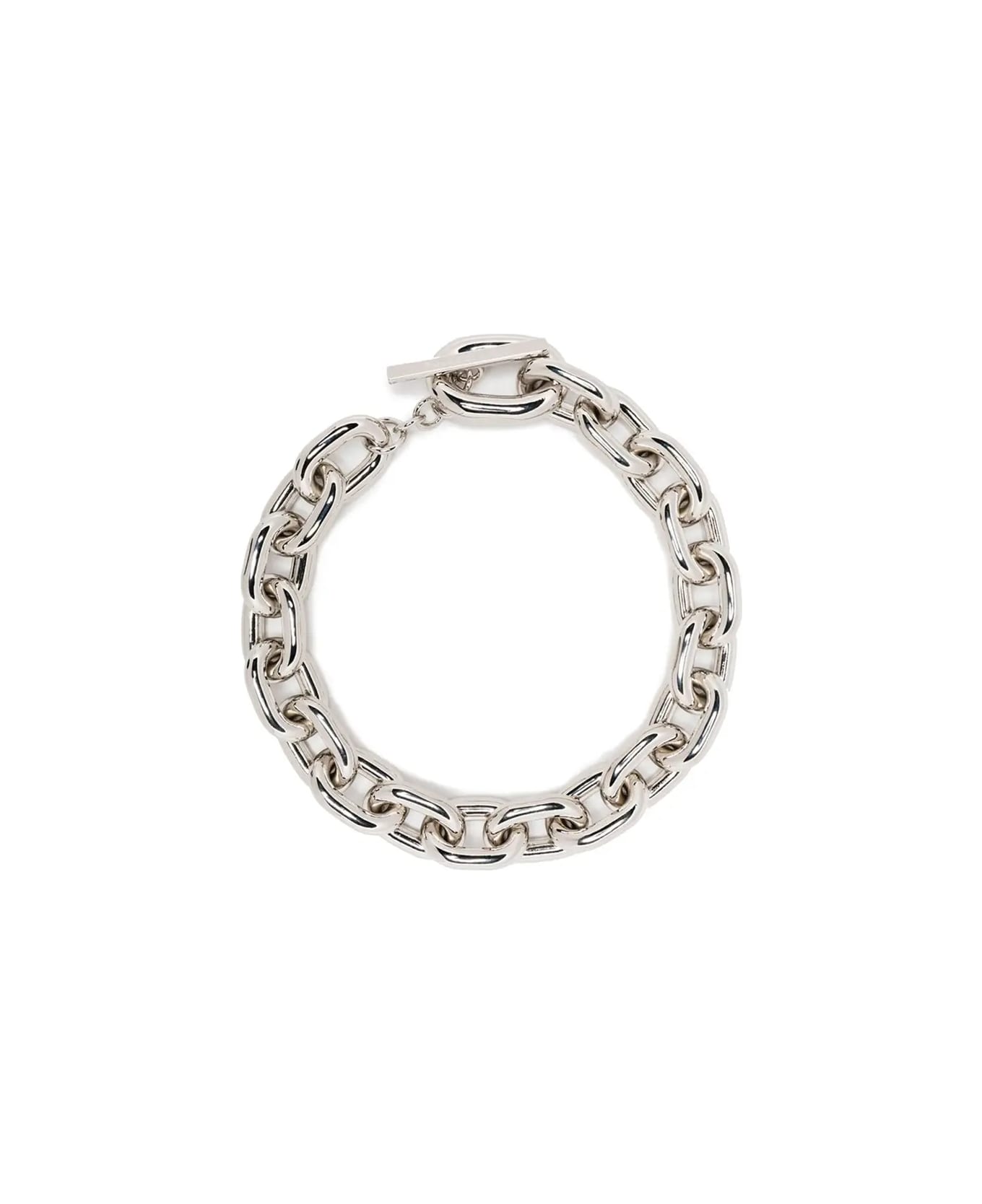Paco Rabanne Xl Link Necklace In Silver - Silver