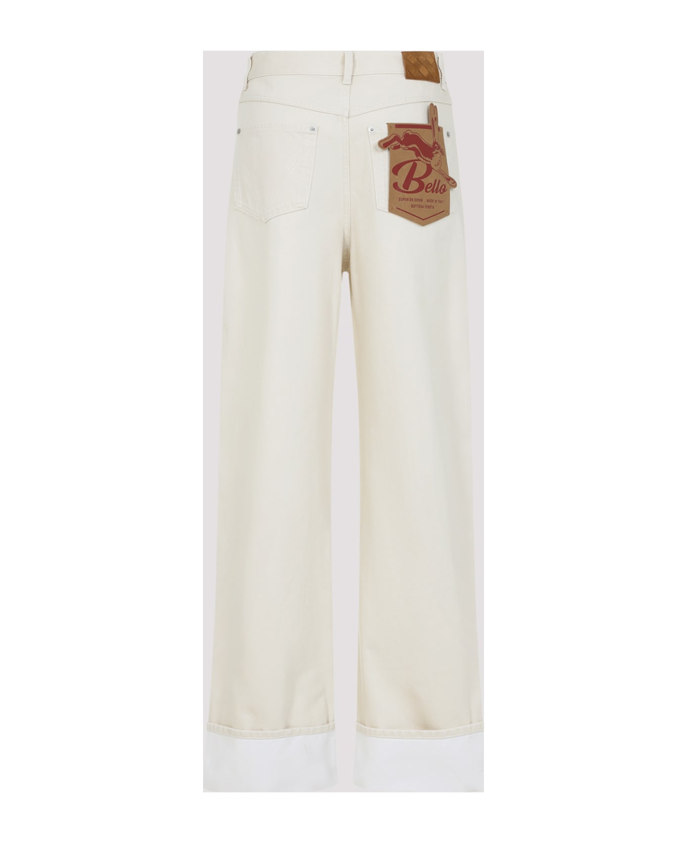 Bottega Veneta Denim Pants - Pale Meringue