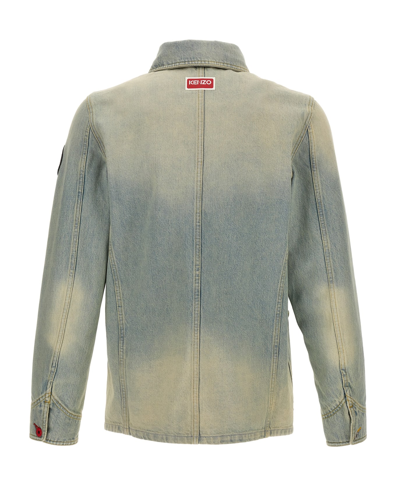 Kenzo Workwear Denim Jacket - Light Blue ジャケット