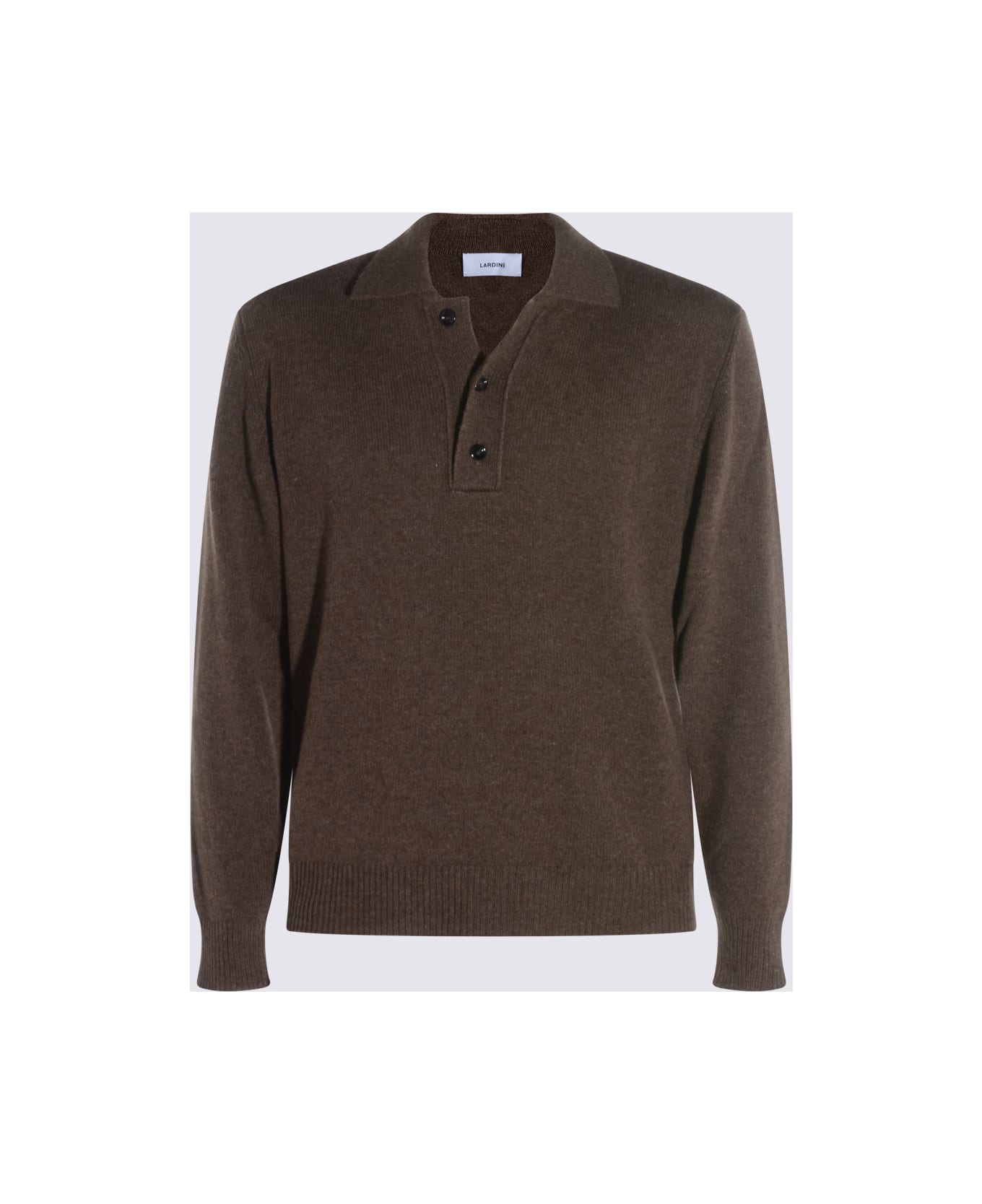 Lardini Brown Wool Knitwear - Cioccolato