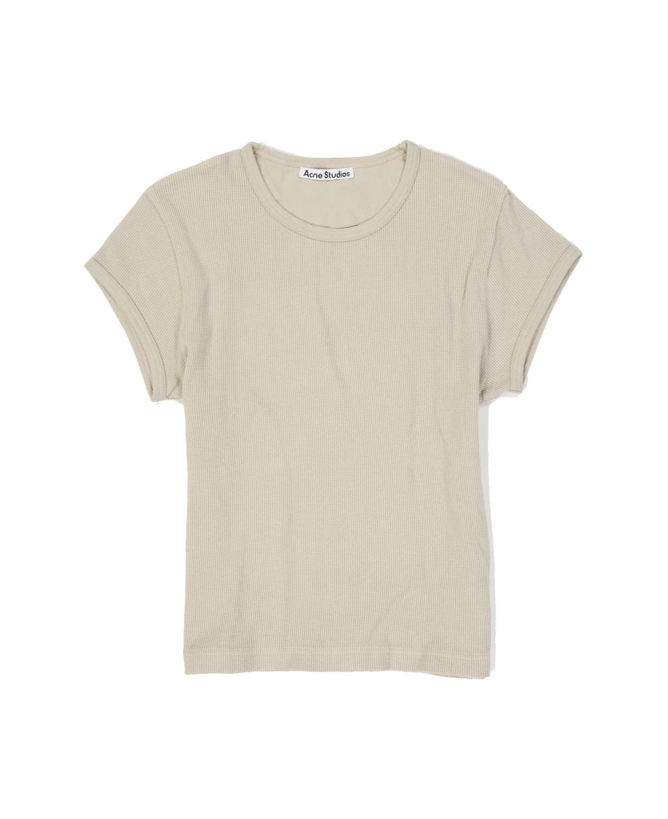 Acne Studios Cotton T-shirt - Beige