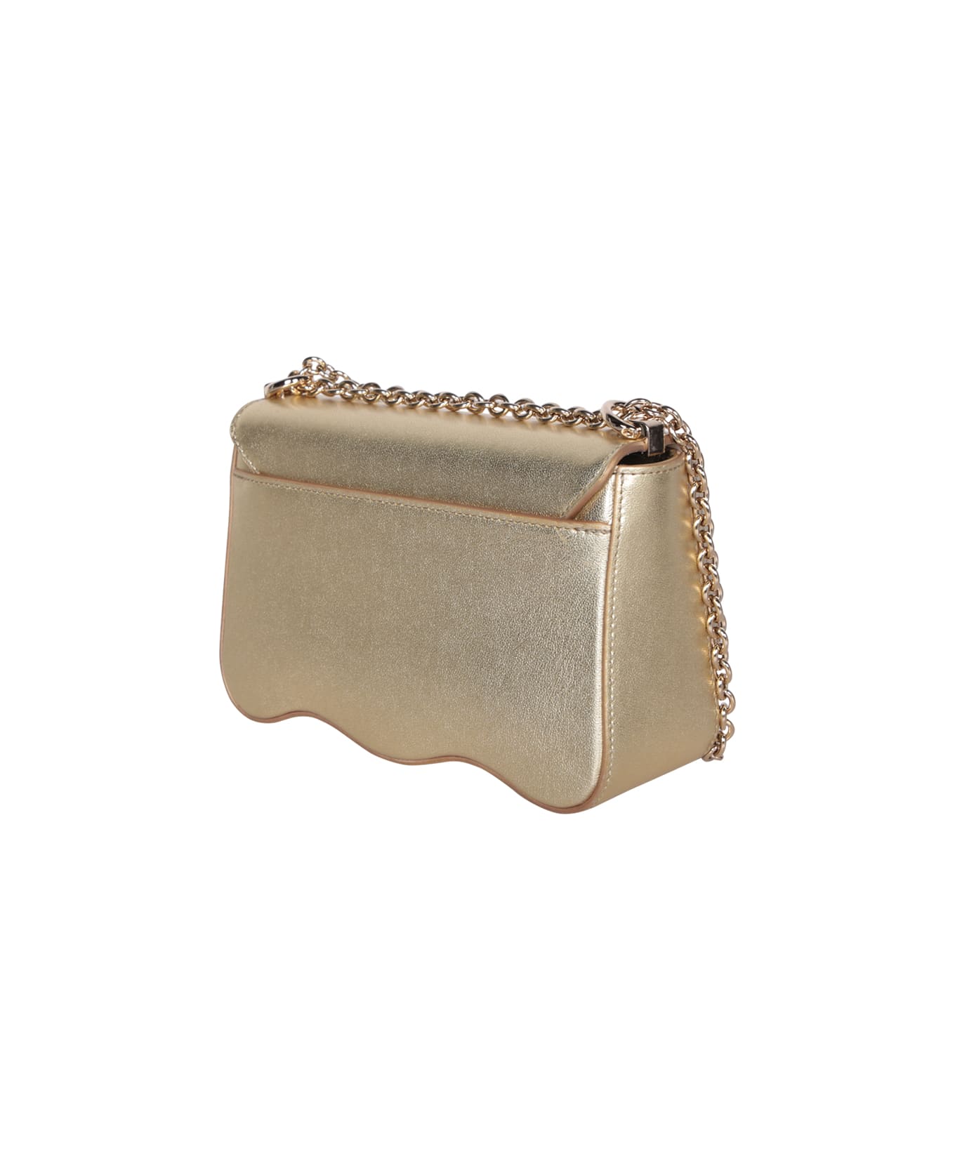 Furla 1927 Wave Gold Bag - Metallic ショルダーバッグ