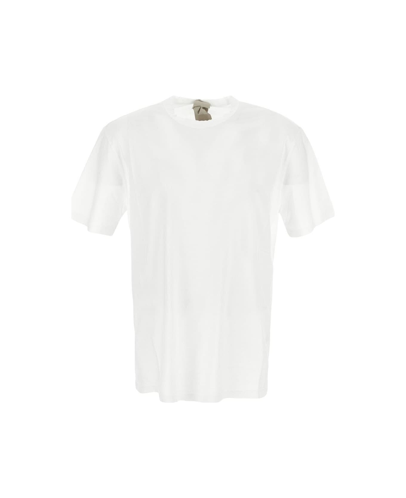 Ten C Cotton T-shirt - WHITE シャツ