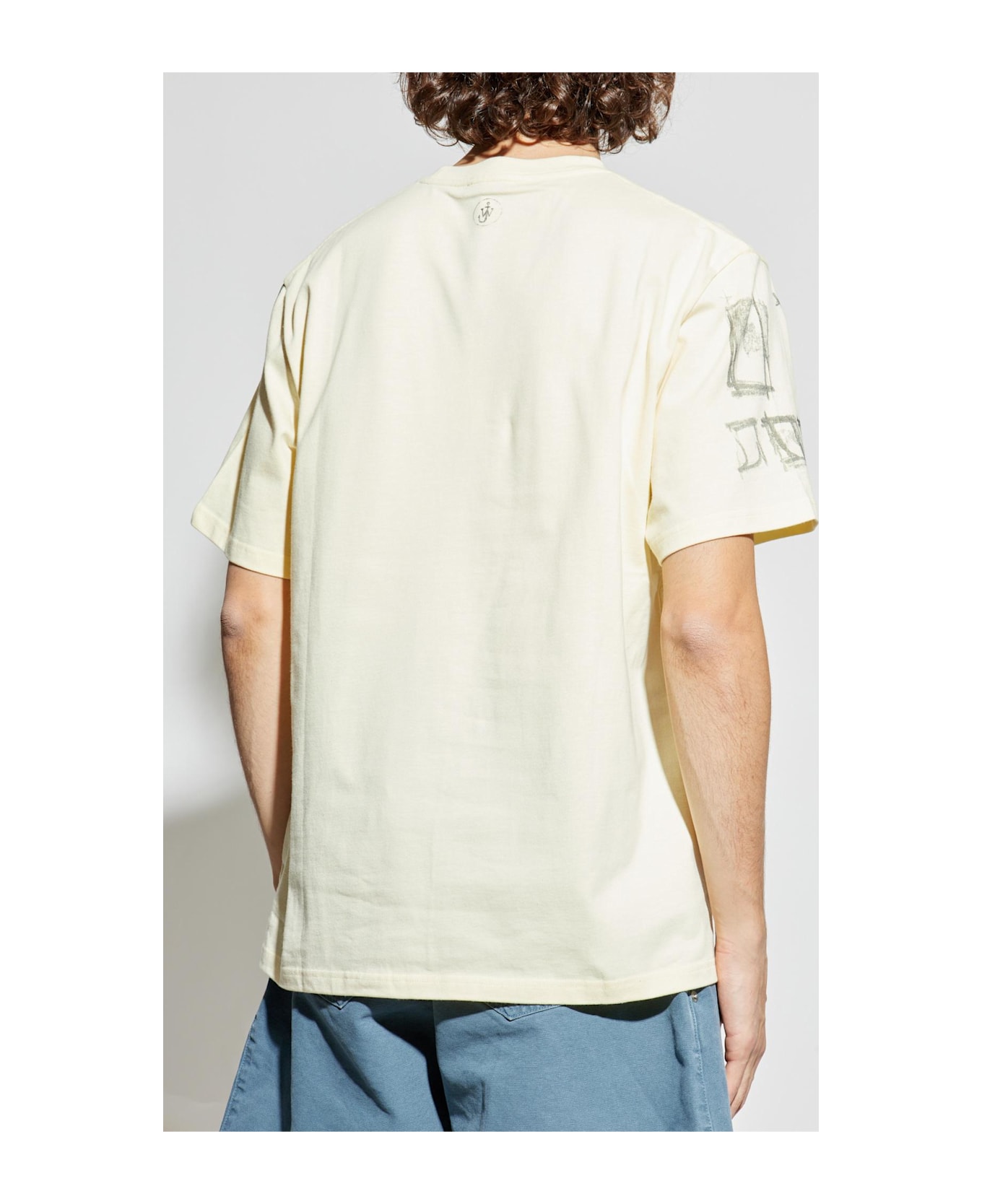 J.W. Anderson Jw Anderson Printed T-shirt - Butter