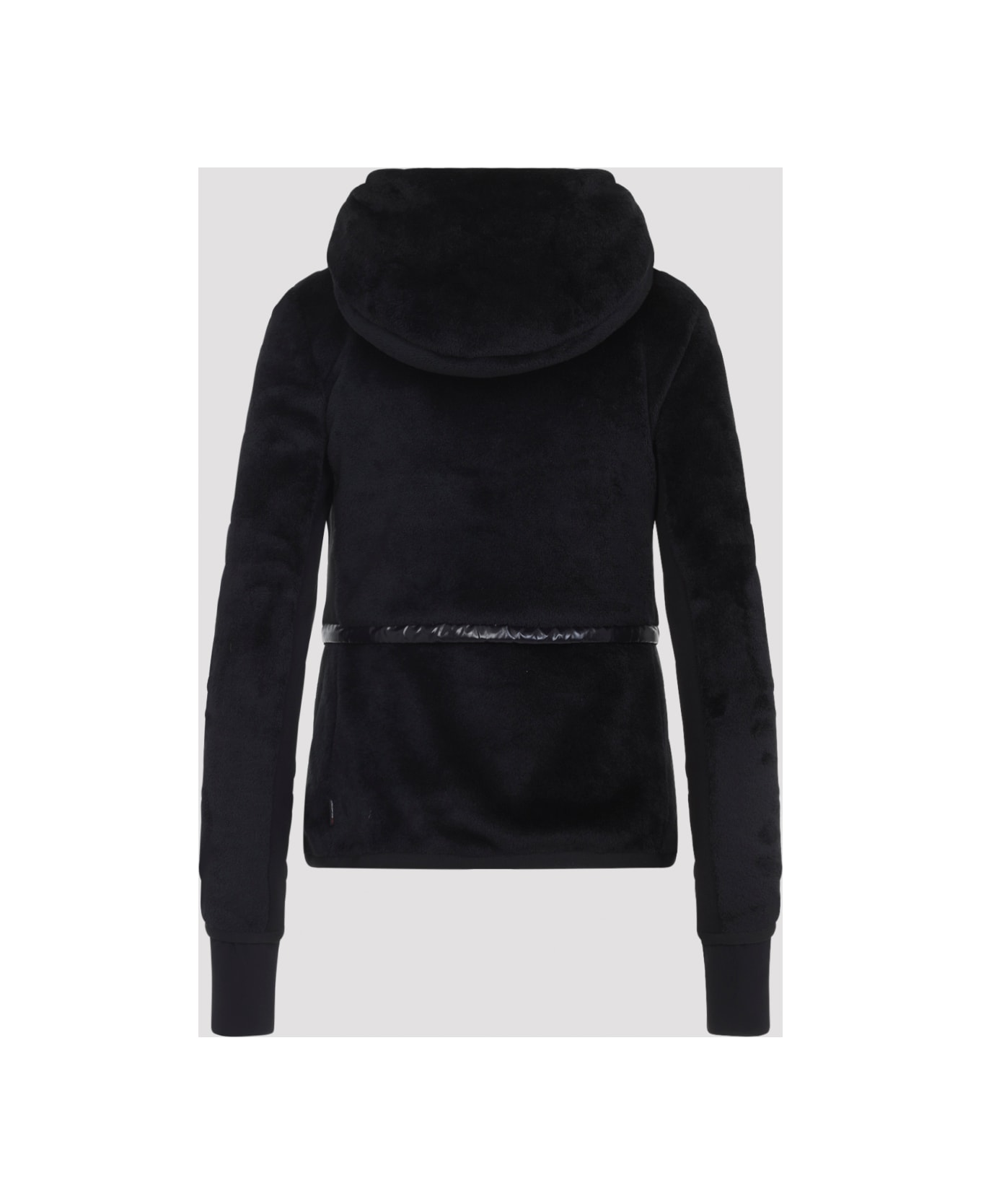 Moncler Grenoble Zip Up Cardigan Jacket - Black