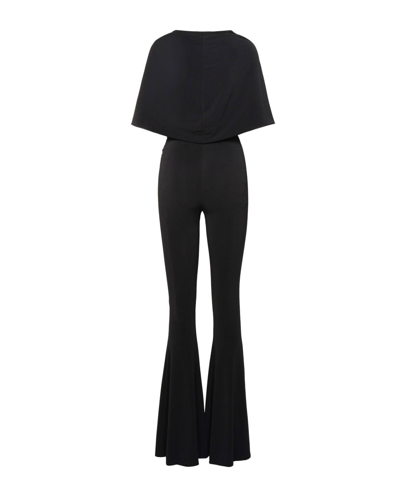 The Andamane One-piece Jumpsuit In Black Polyester - Black