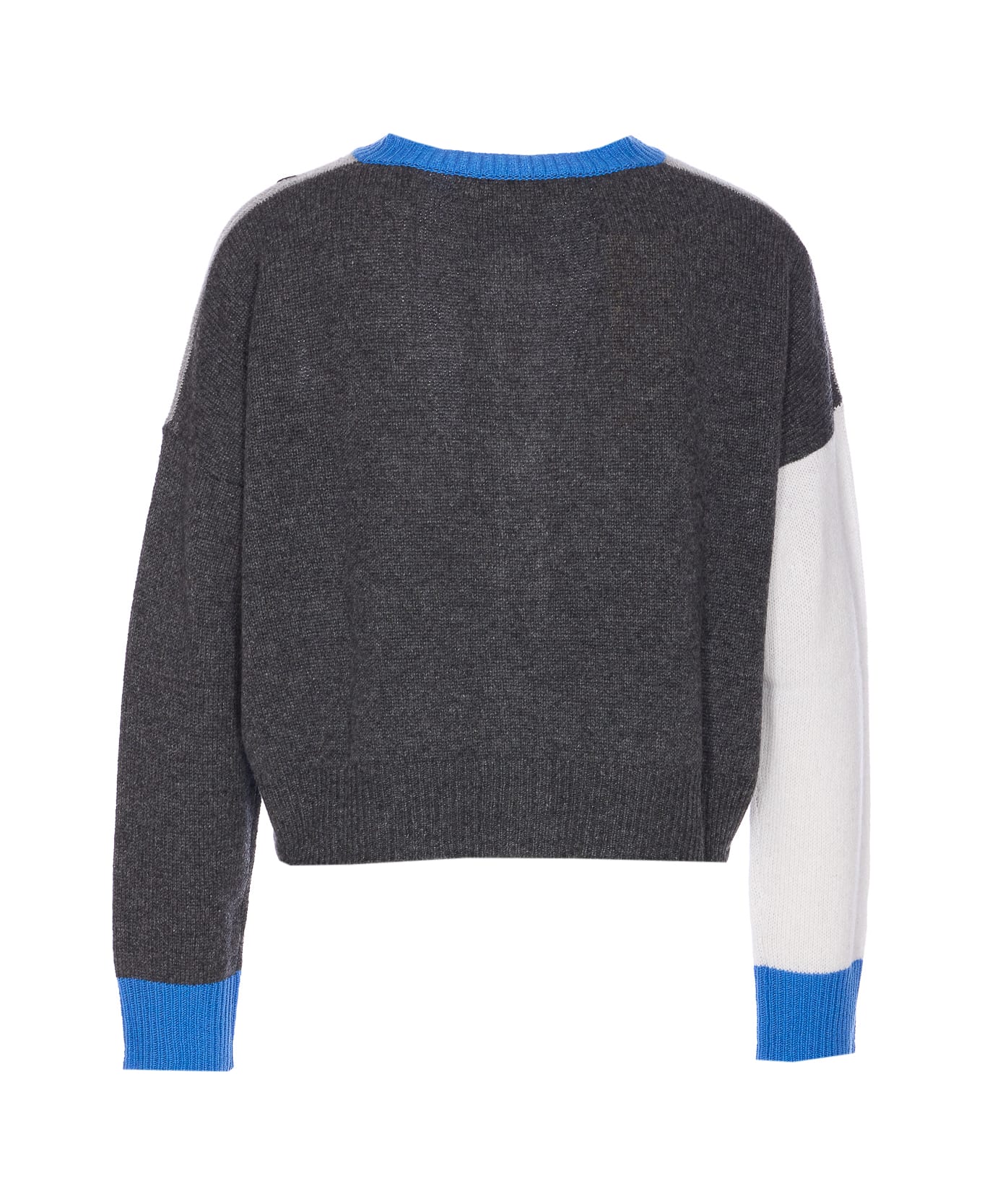 Marni Colour Block Cardigan - Grey