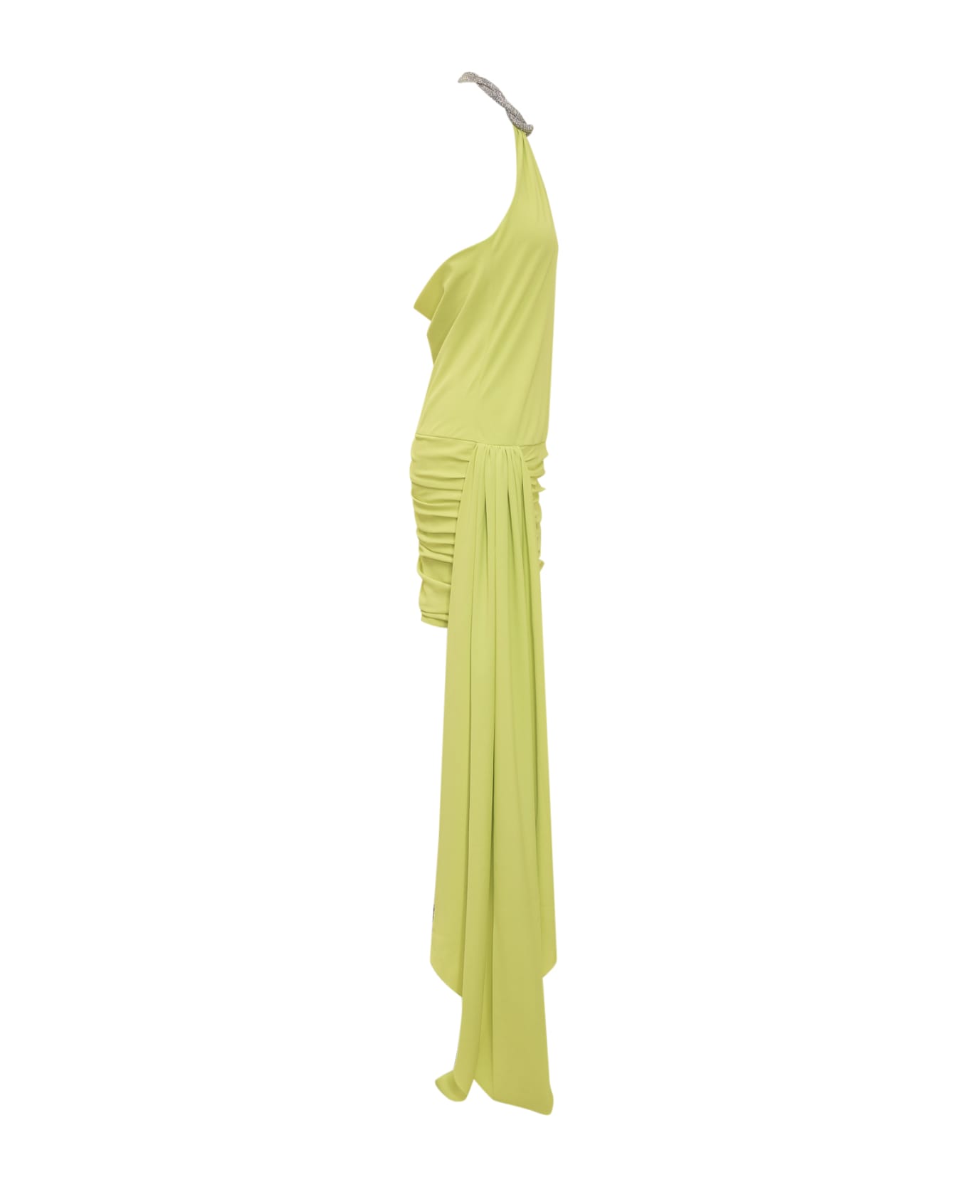 Nué Mini Dress - LIME GREEN