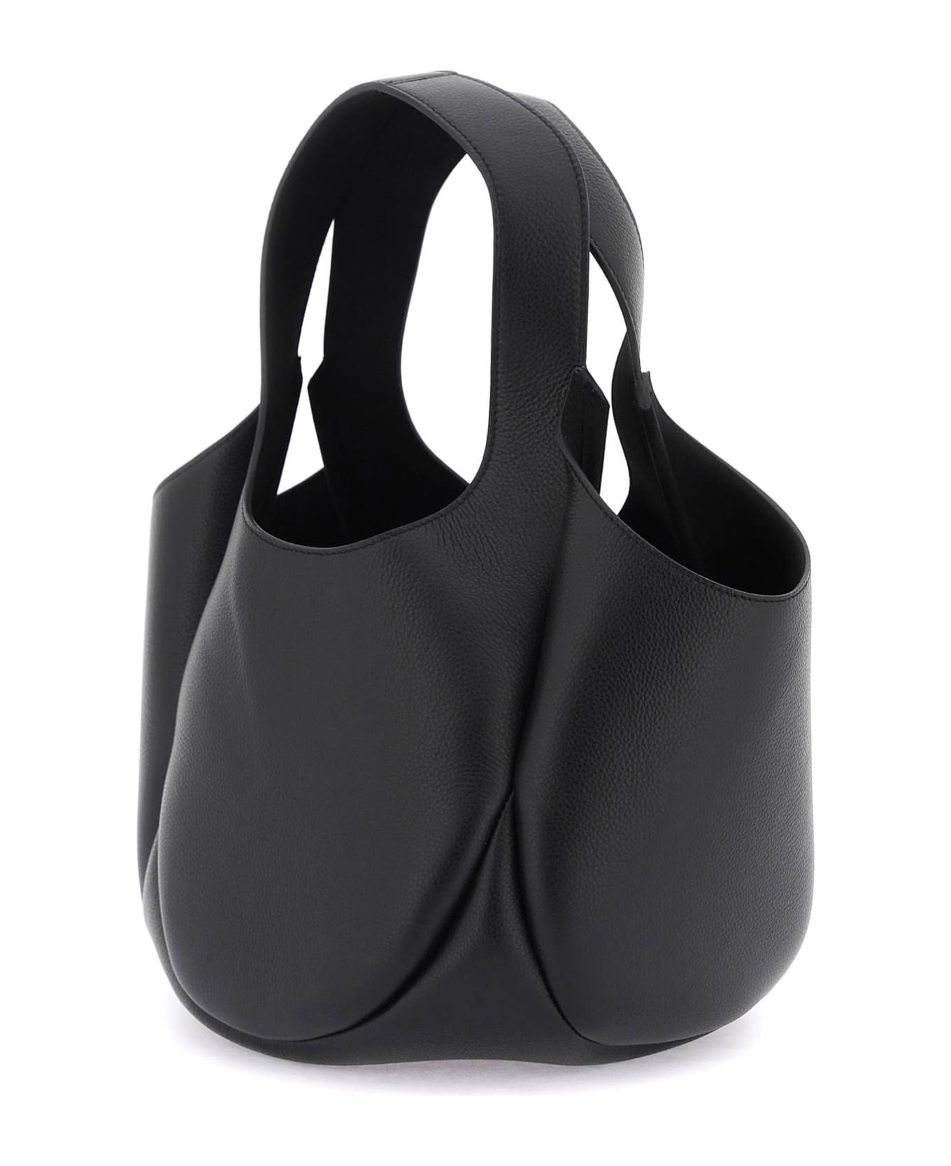 Coperni Leather Bucket Bag - BLACK (Black) トートバッグ