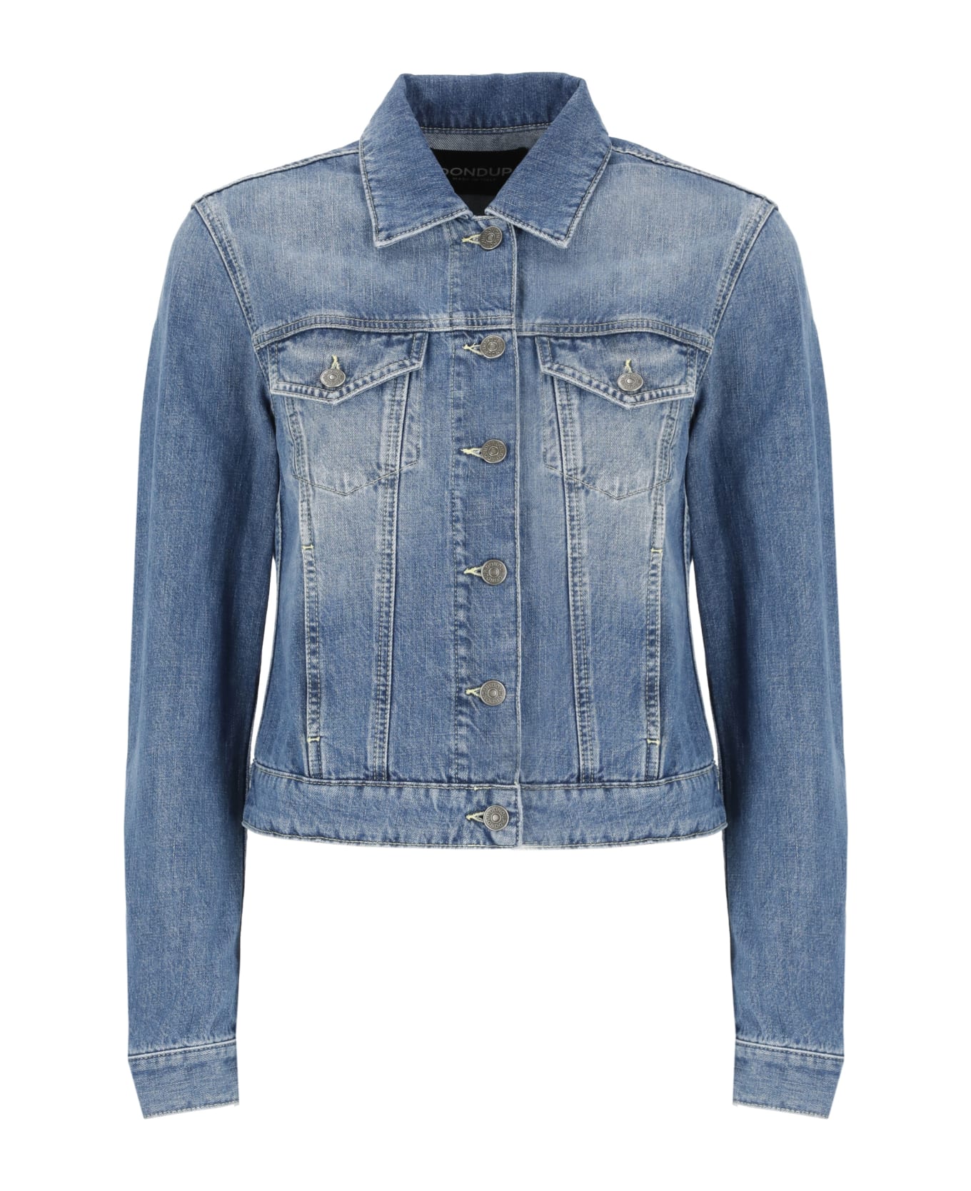 Dondup Cotton Jeans Jacket - Blue