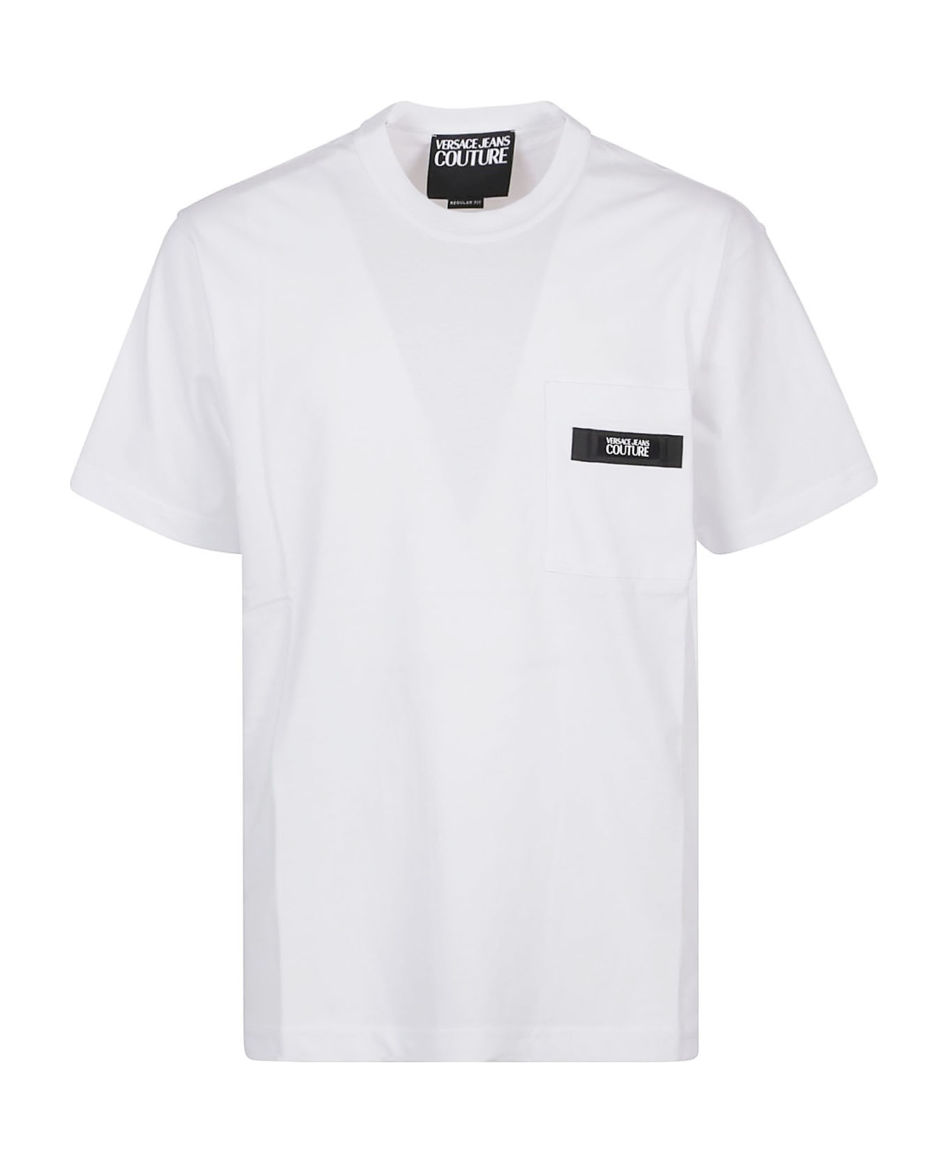 Versace Jeans Couture Patch Logo T-shirt - White