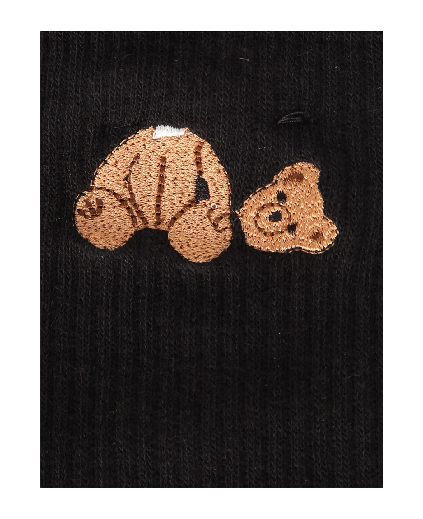 Palm Angels Embroidered Socks - Nero