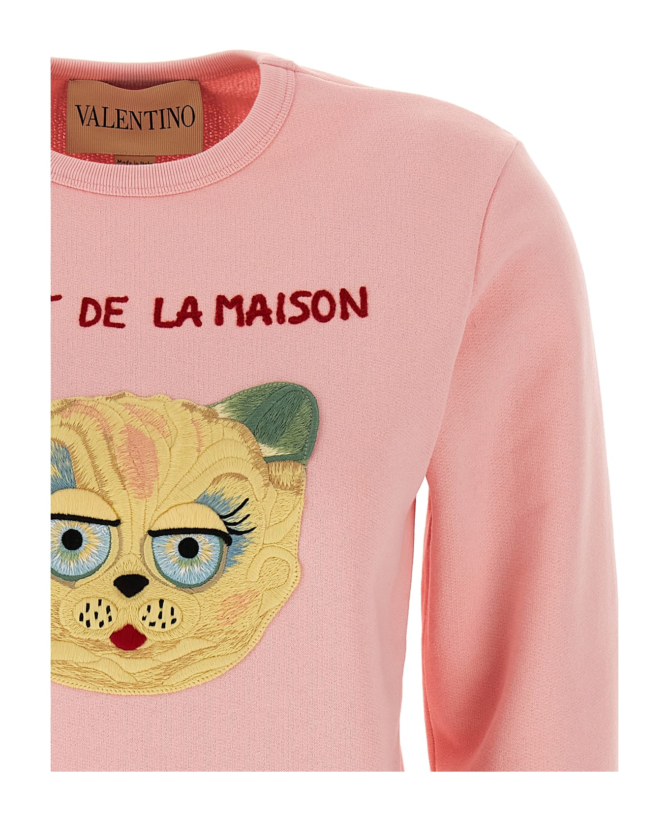Valentino Garavani 
le Chat De La Maison
 Sweatshirt - Pink