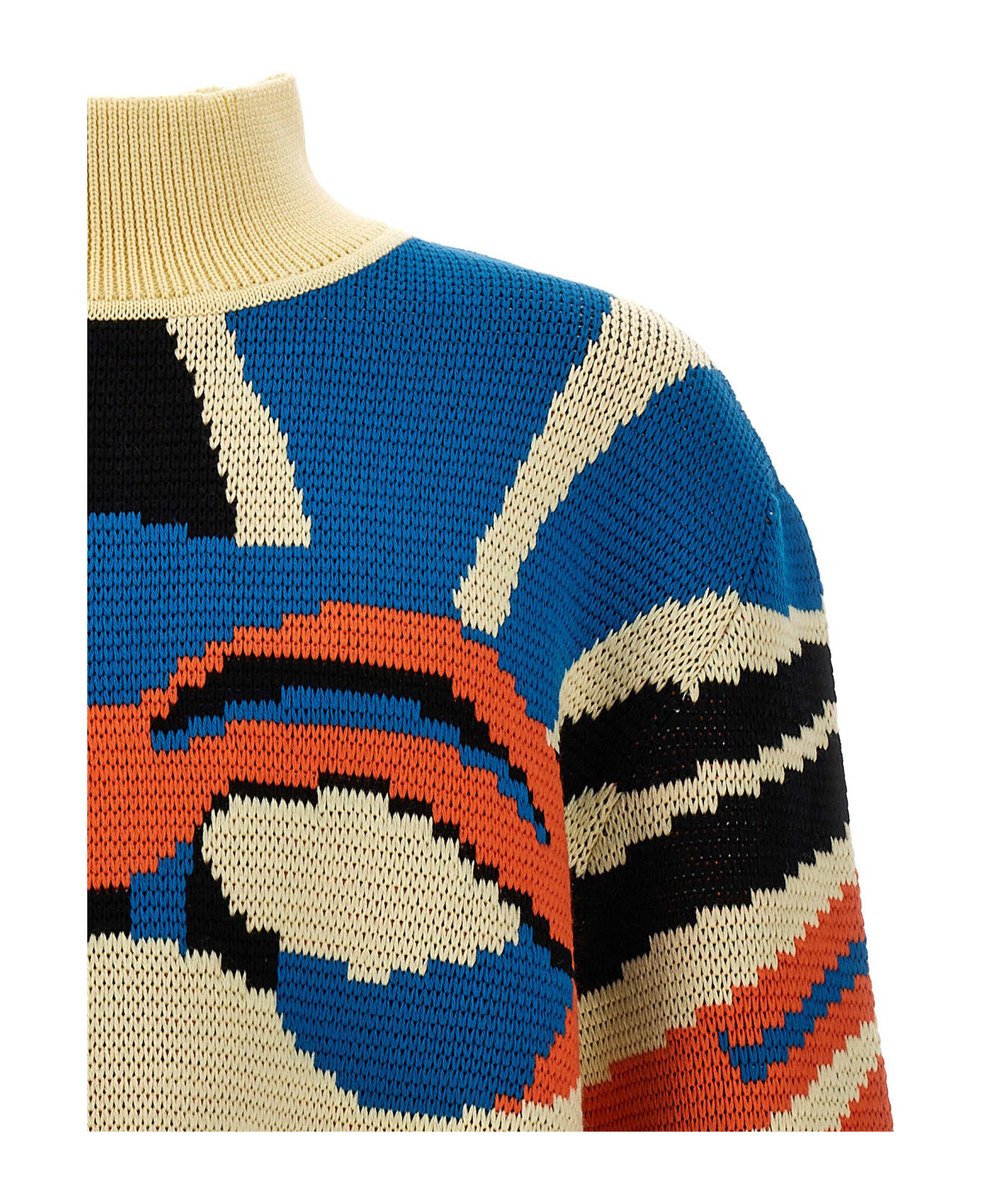 Bluemarble Jacquard Sweater - Multicolor ニットウェア