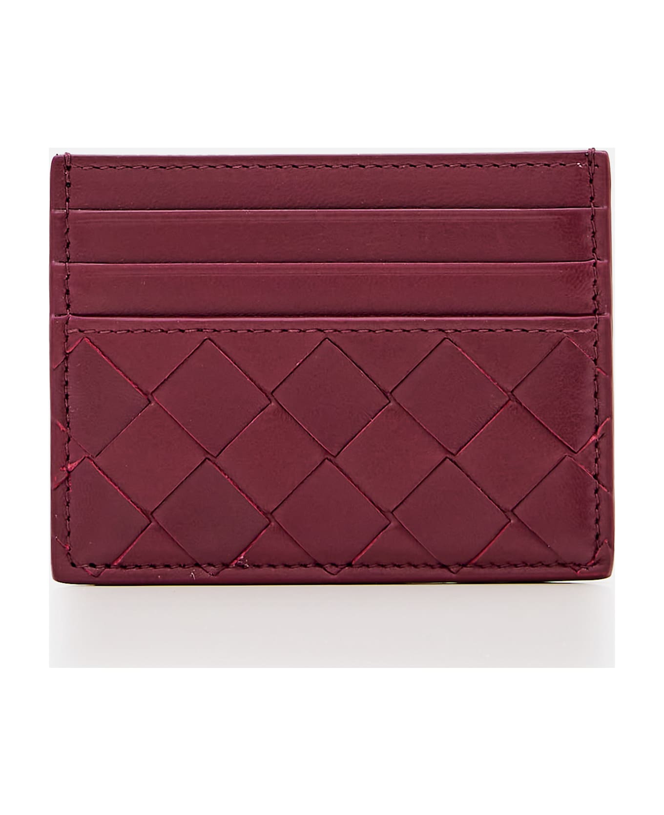 Bottega Veneta Card Holder - BORDEAUX