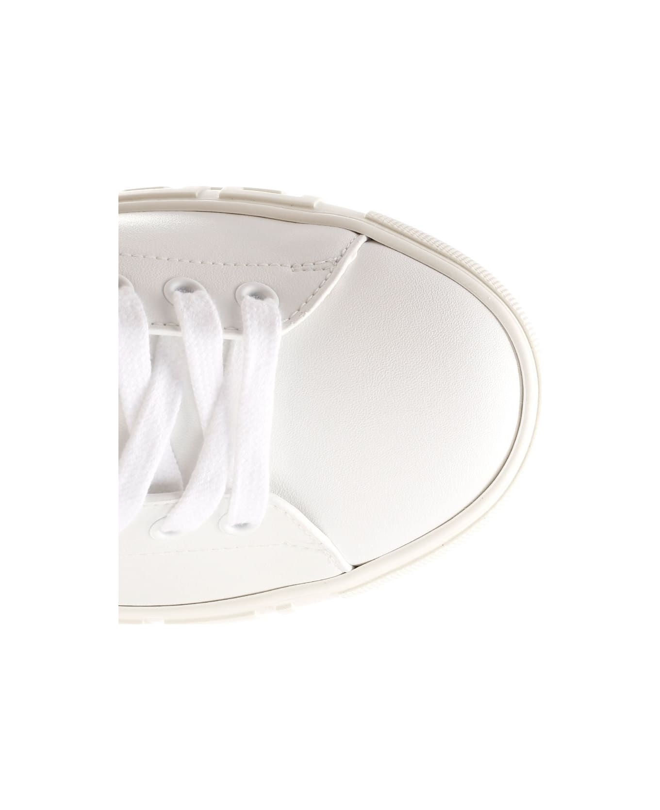 Versace 'greca' Sole Sneakers - White