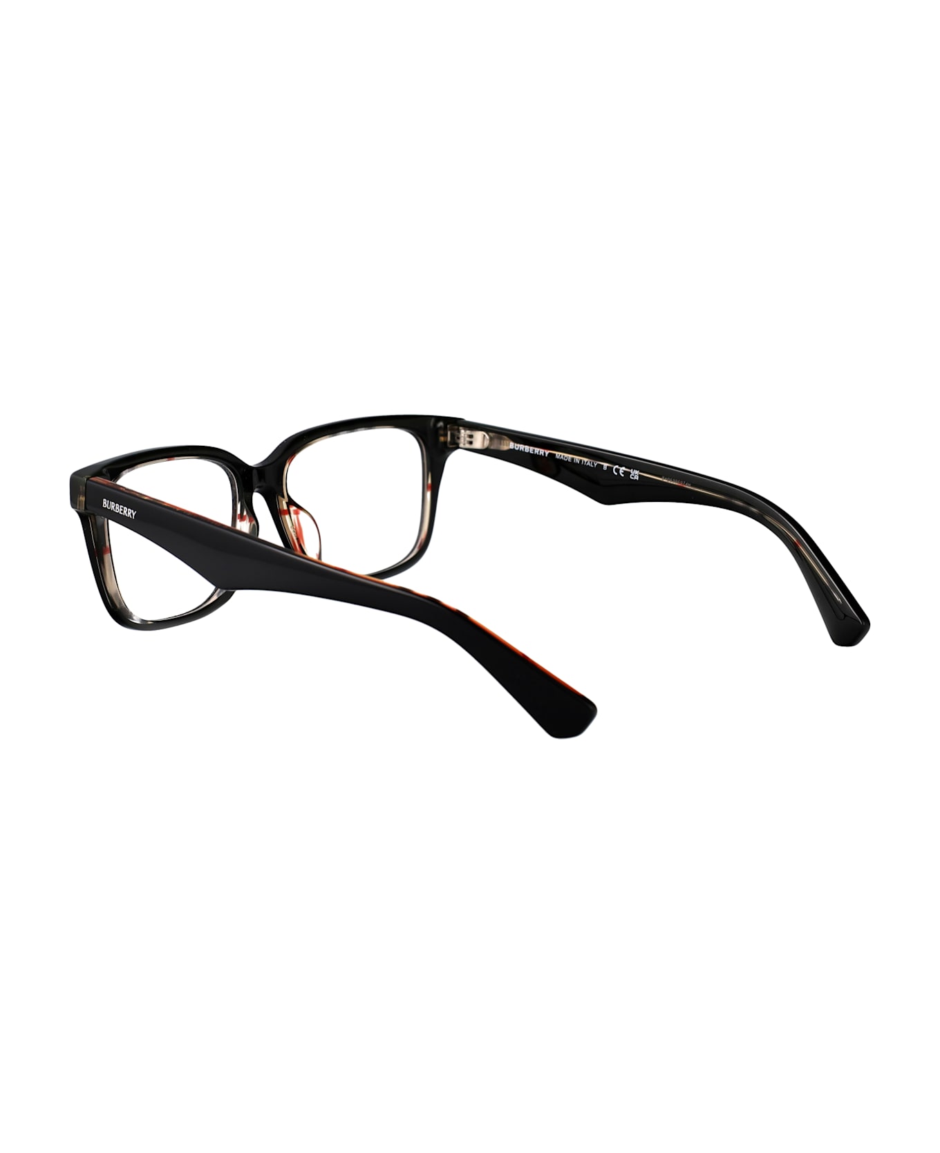 Burberry Eyewear 0be2425d Glasses - 4121 TOP BLACK ON VINTAGE CHECK