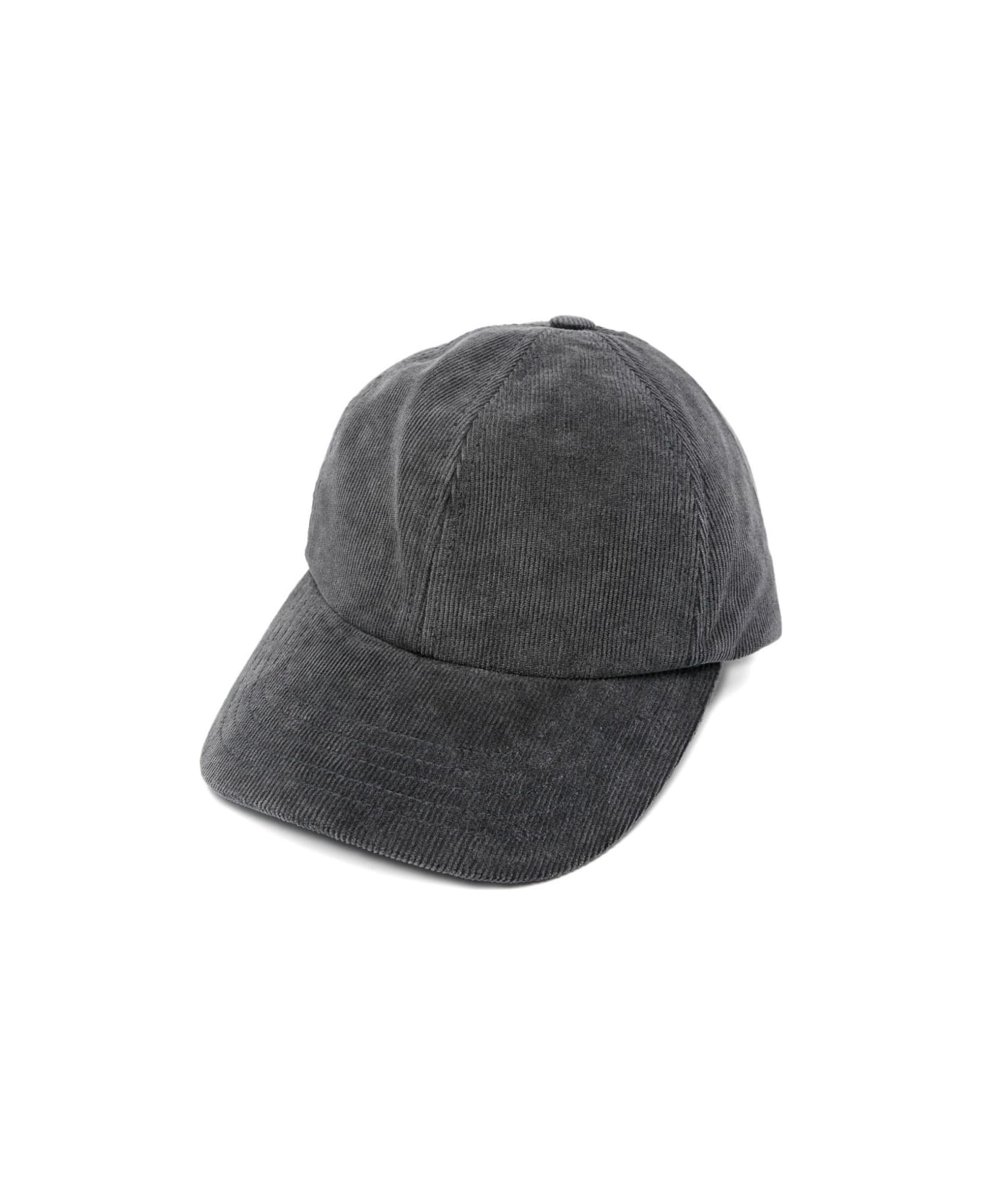 Isabel Marant Ribbed Baseball Cap - Black