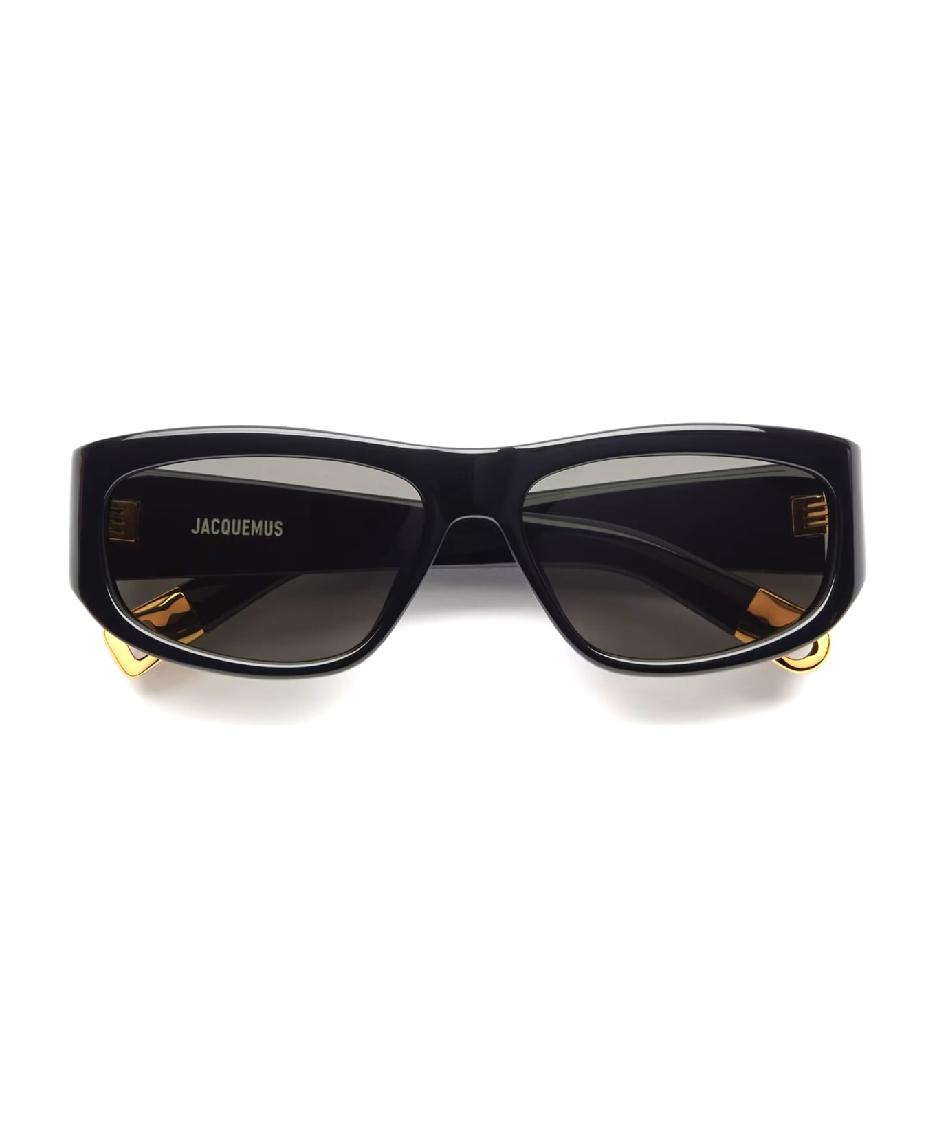 Jacquemus Pilota - Black Sunglasses - Black