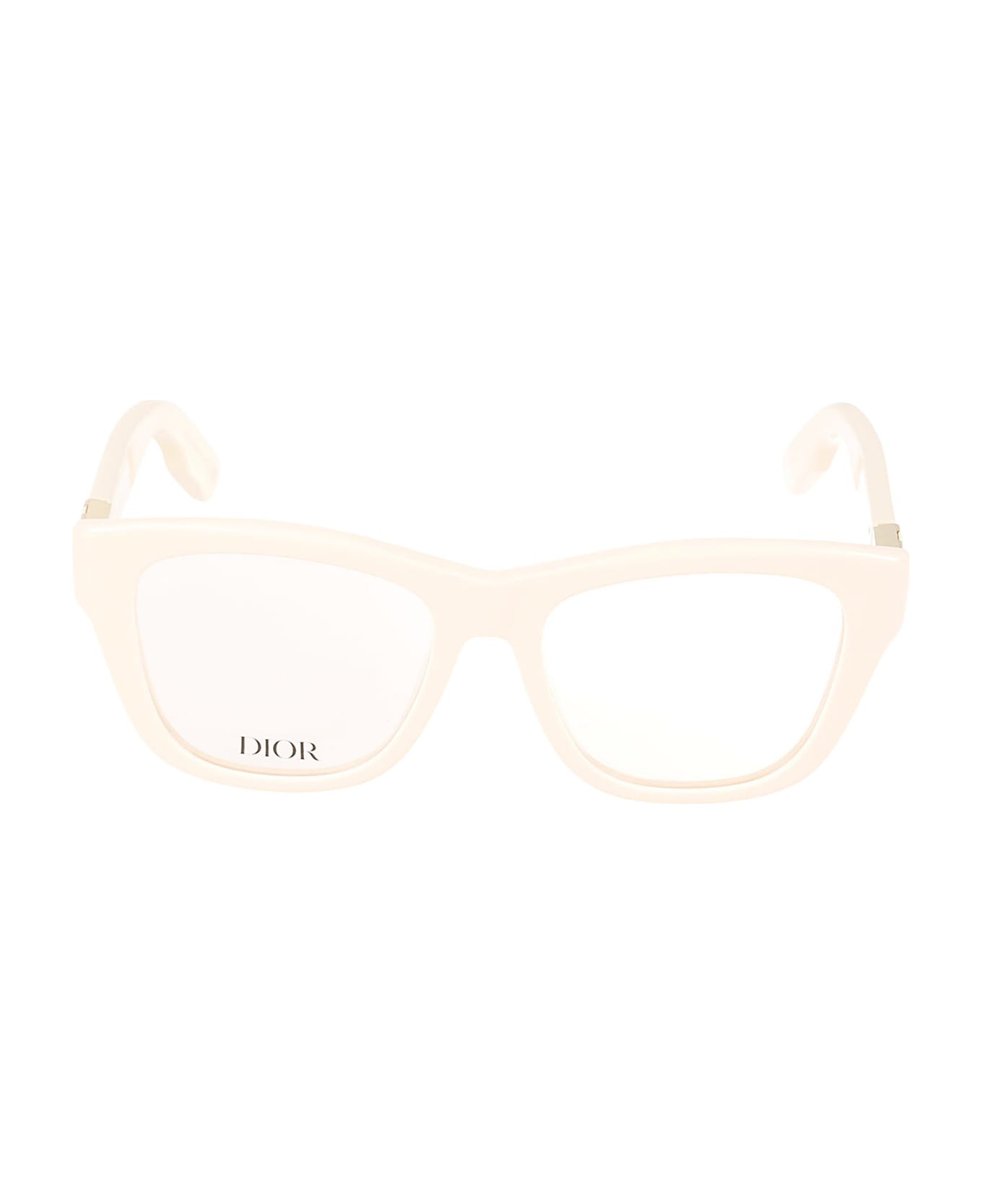 Dior Eyewear Quilted Temples Square Frame Glasses - 9500