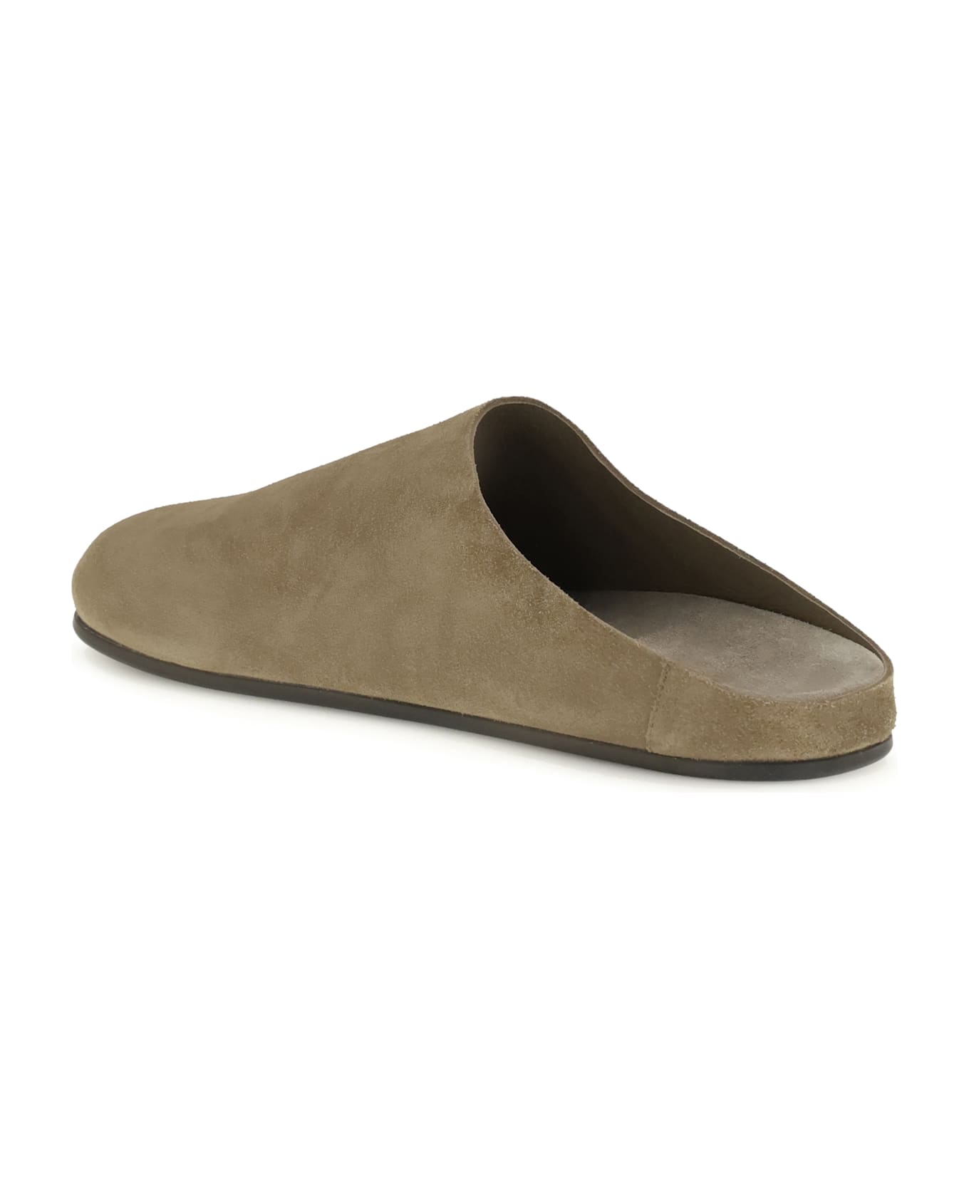 The Row Suede Hudson Mules