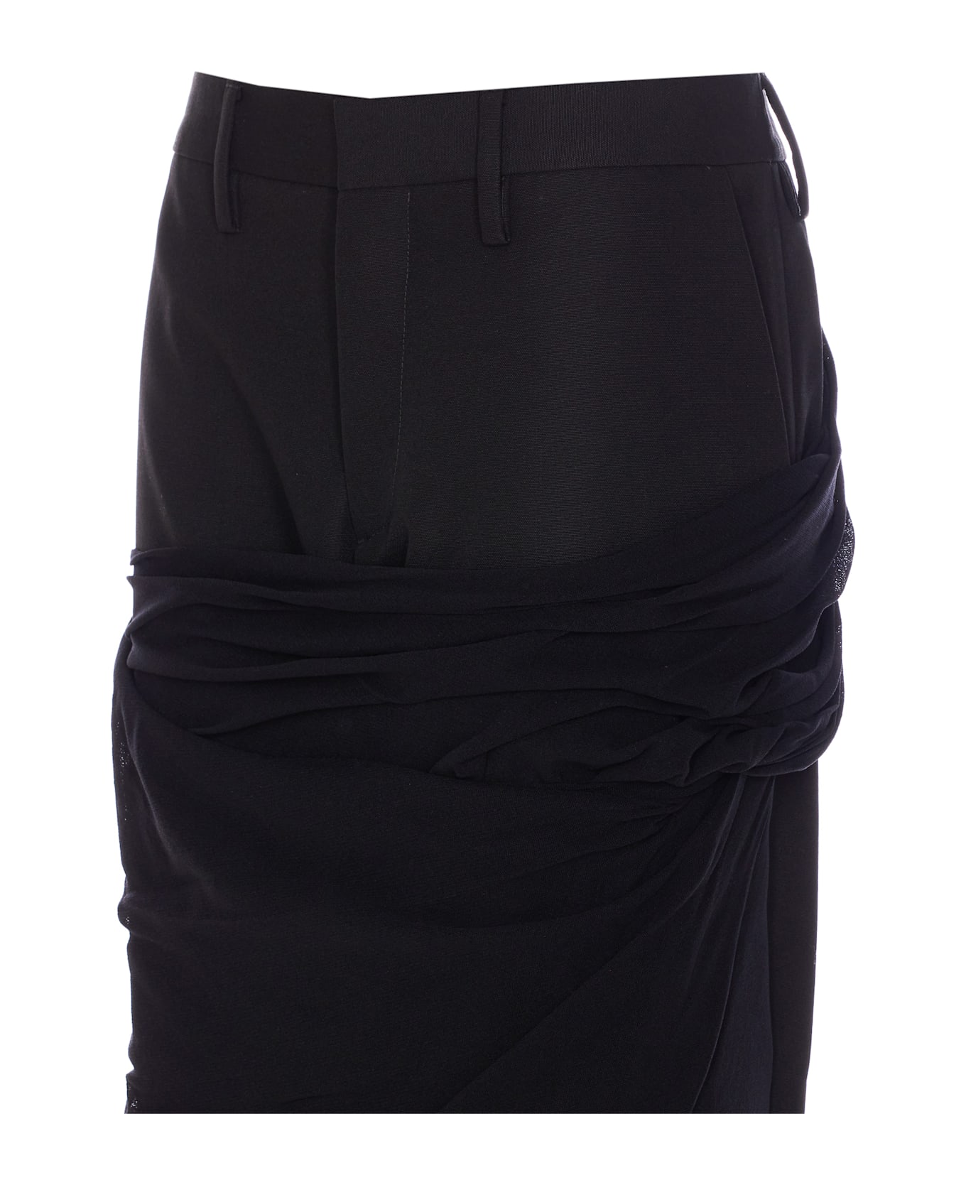Jean Paul Gaultier Tailored Pants - Black