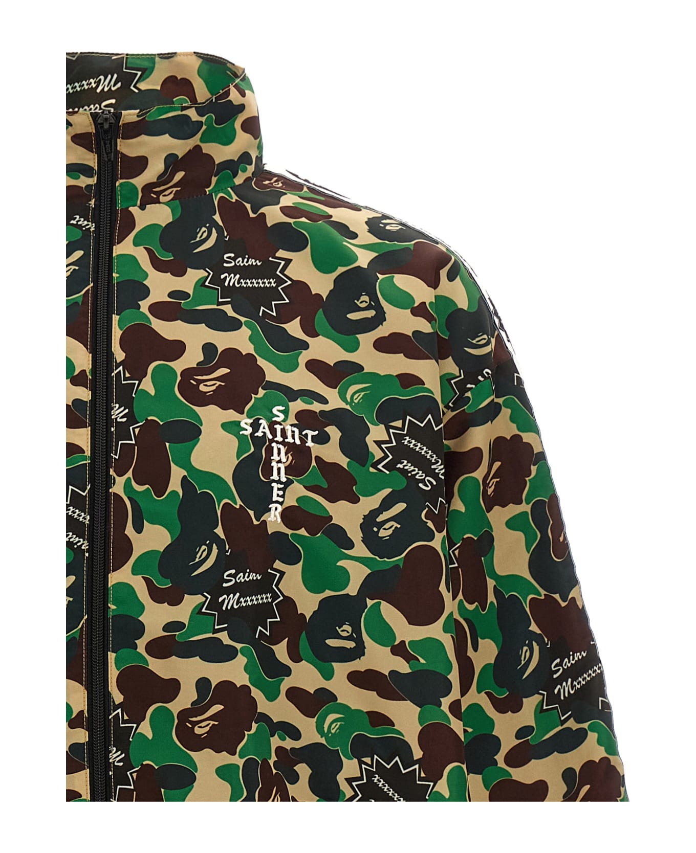 SAINT Mxxxxxx Saint Michael X A Bathing Ape Sweatshirt - Brown