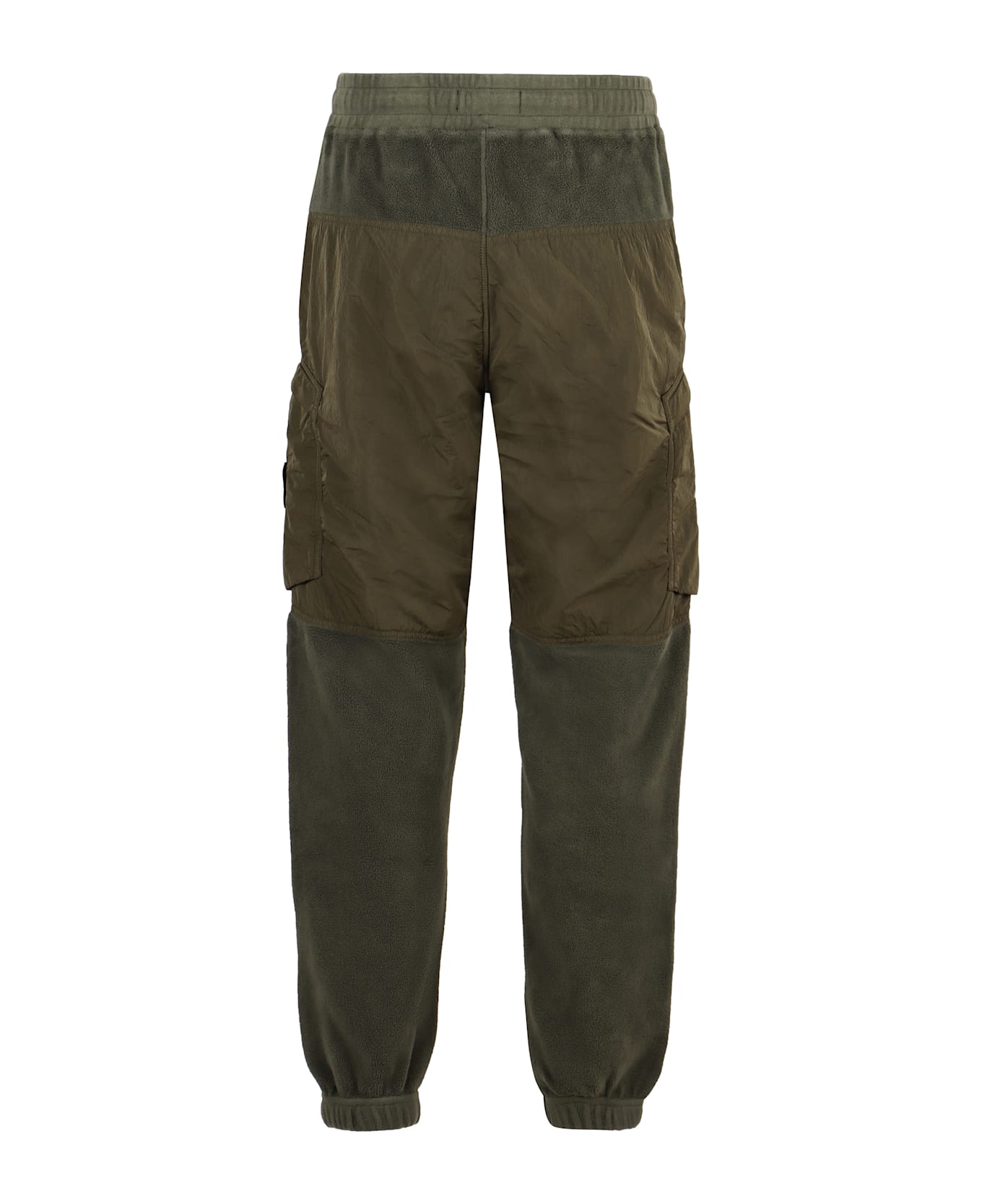 Stone Island Patch Detail Sport Trousers - green