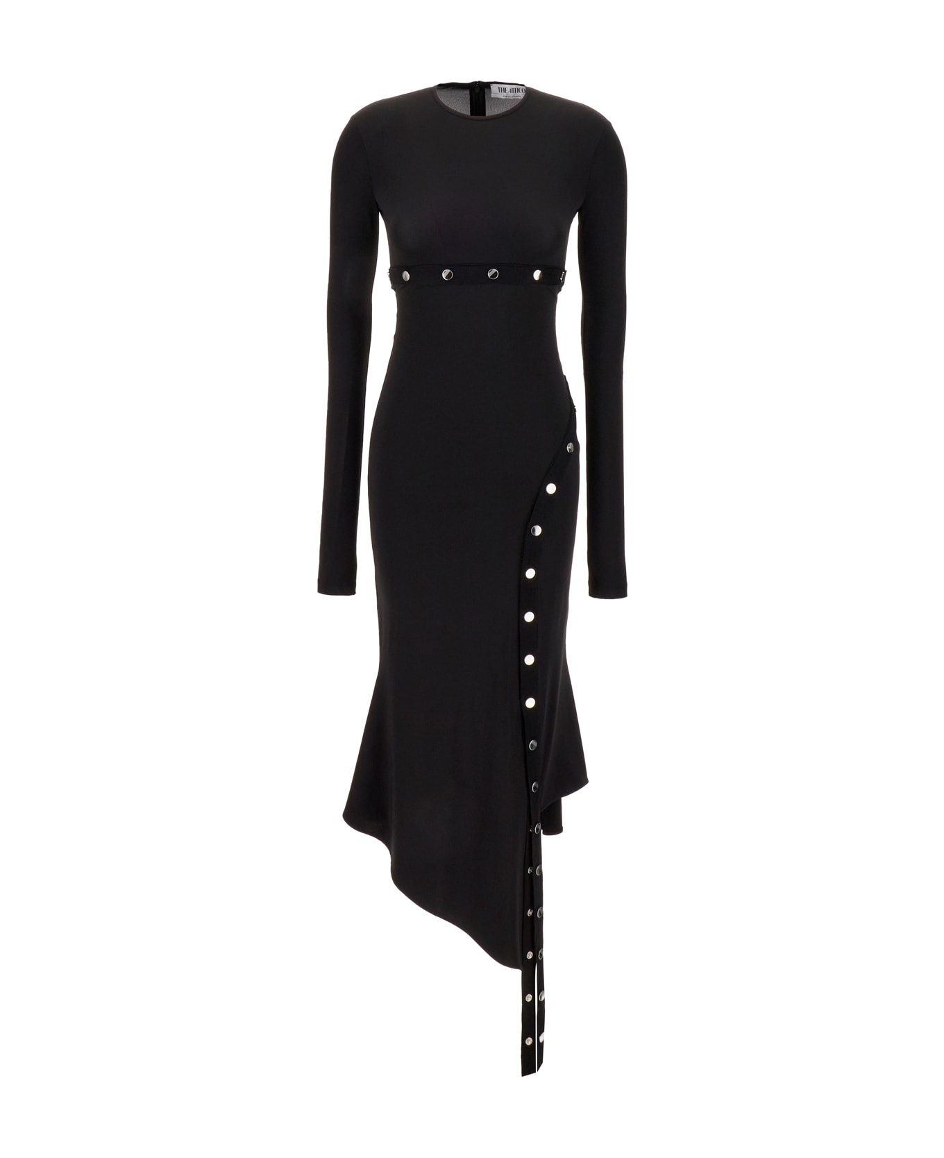 The Attico Black Polyester Blend Dress - 100