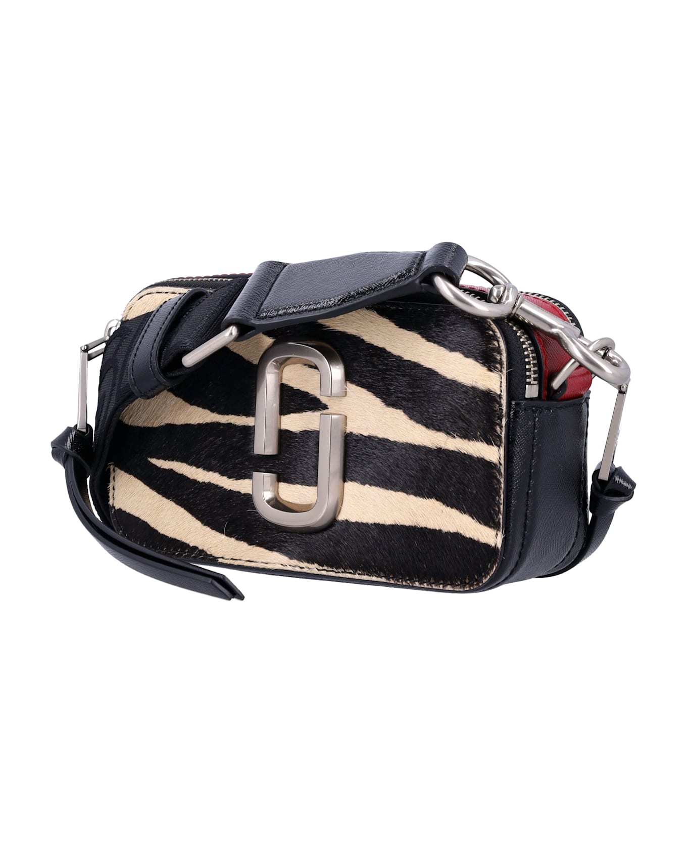 Marc Jacobs The Zebra Haircalf Snapshot Bag - ZEBRA