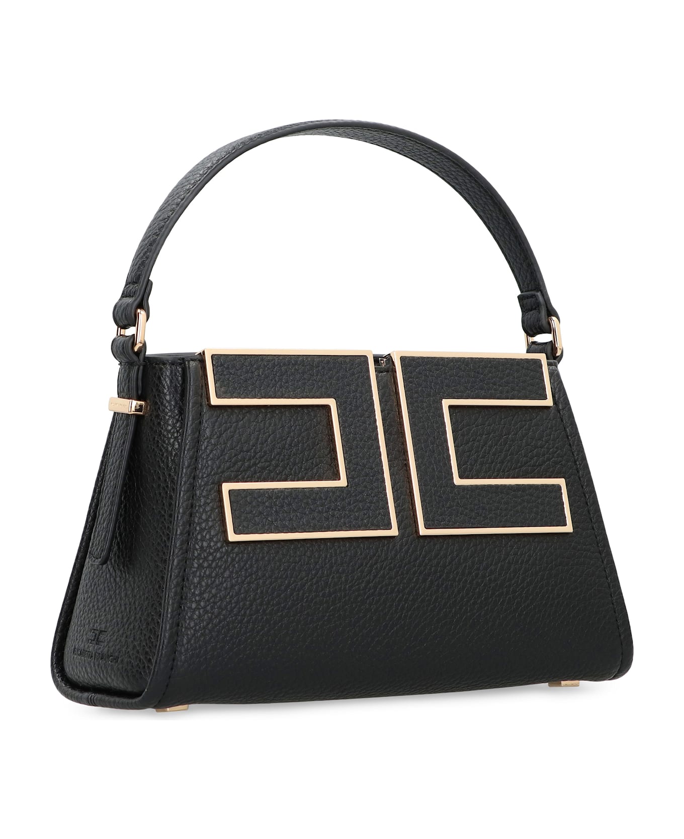 Elisabetta Franchi Small Bag In Eco-leather - black