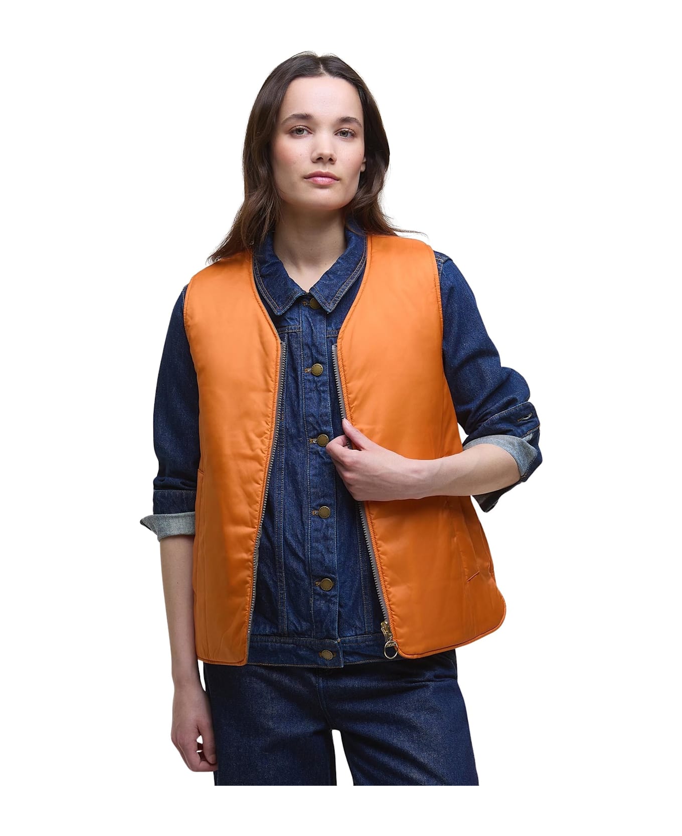 Barbour My Reversible Liner - Timberwolf Marigold
