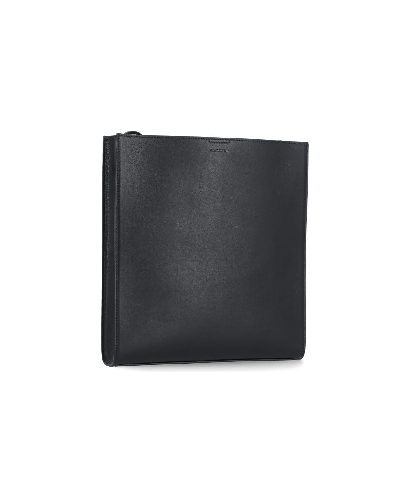 Jil Sander Tangle Medium Shoulder Bag - Black
