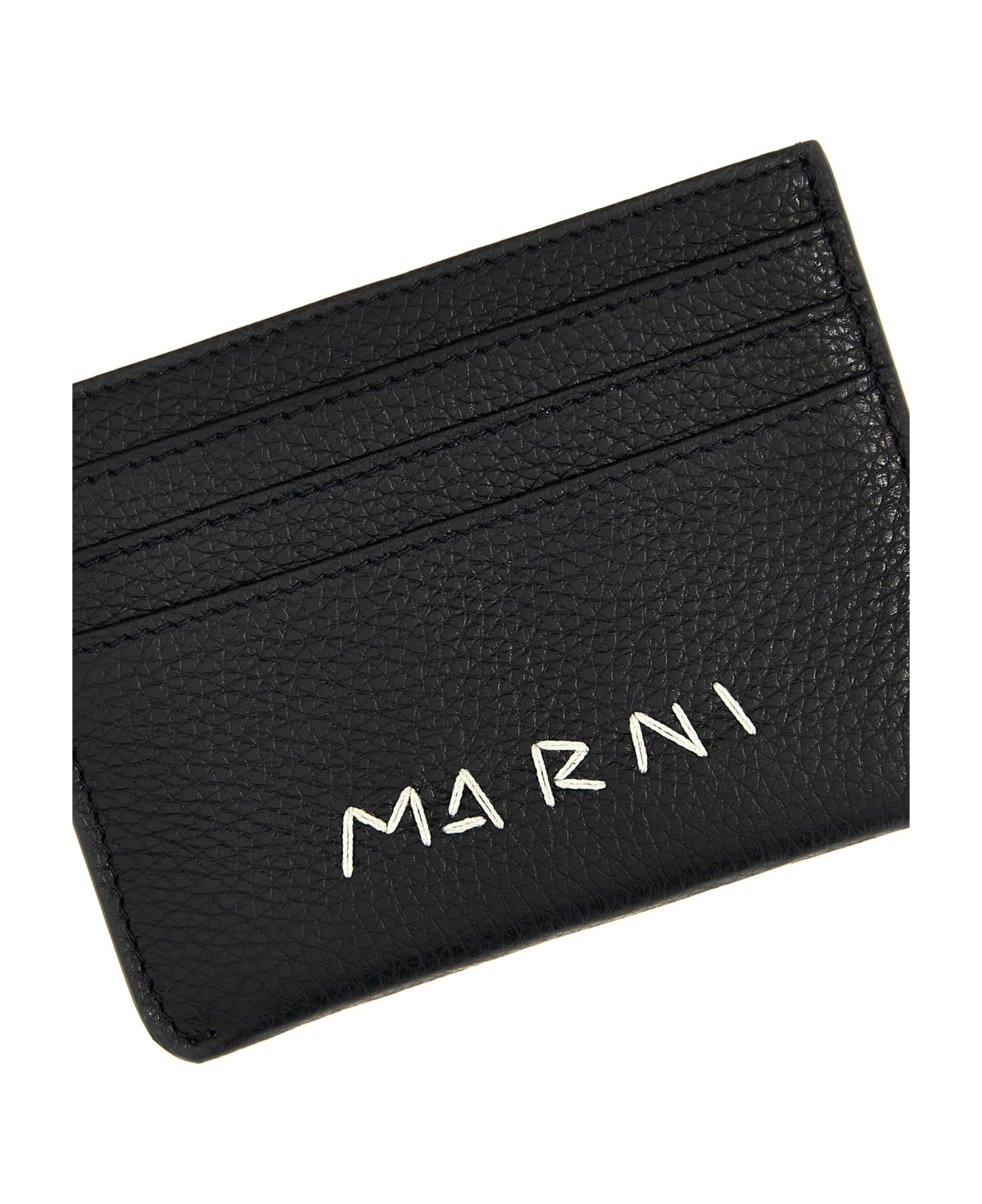 Marni Logo Card Holder - Black