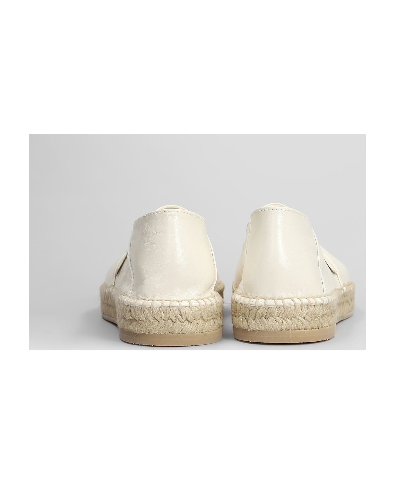 Ami Alexandre Mattiussi Espadrilles In Beige Leather - beige