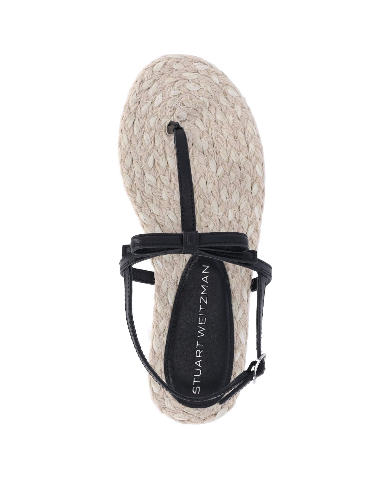 Stuart Weitzman Espadrille Sandals "felicity" - Black  
