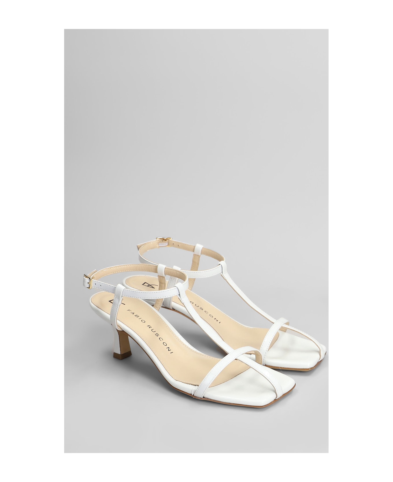Fabio Rusconi Sandals In White Leather - white