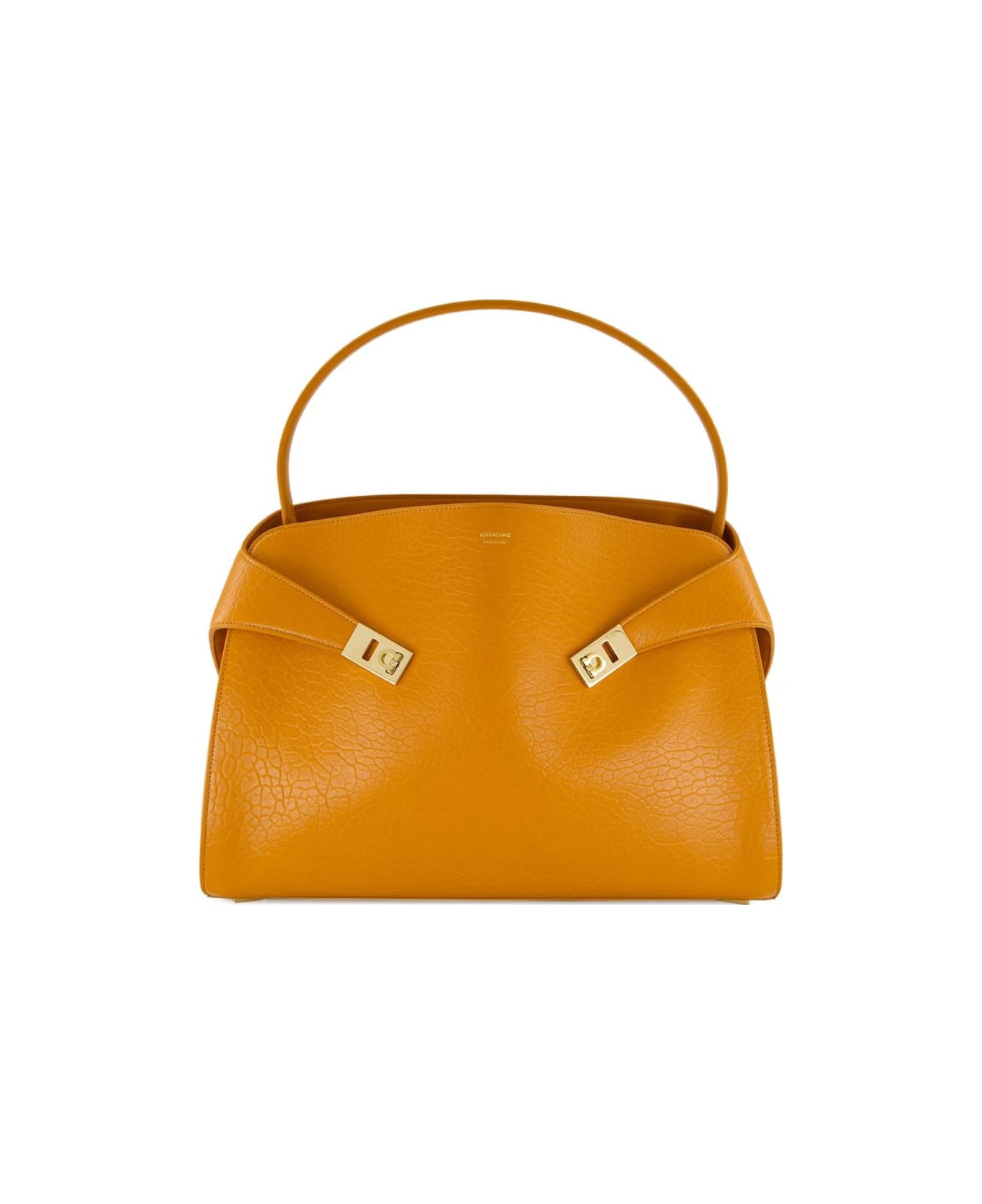 Ferragamo Medium Hug Shoulder Bag - Beige