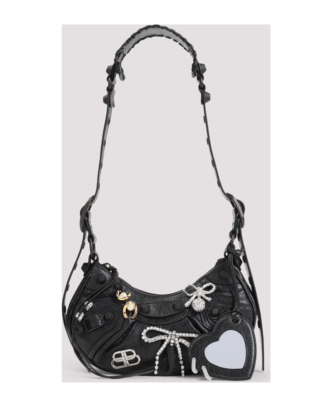 Balenciaga Le Cagole Xs Shoulder Bag - Black