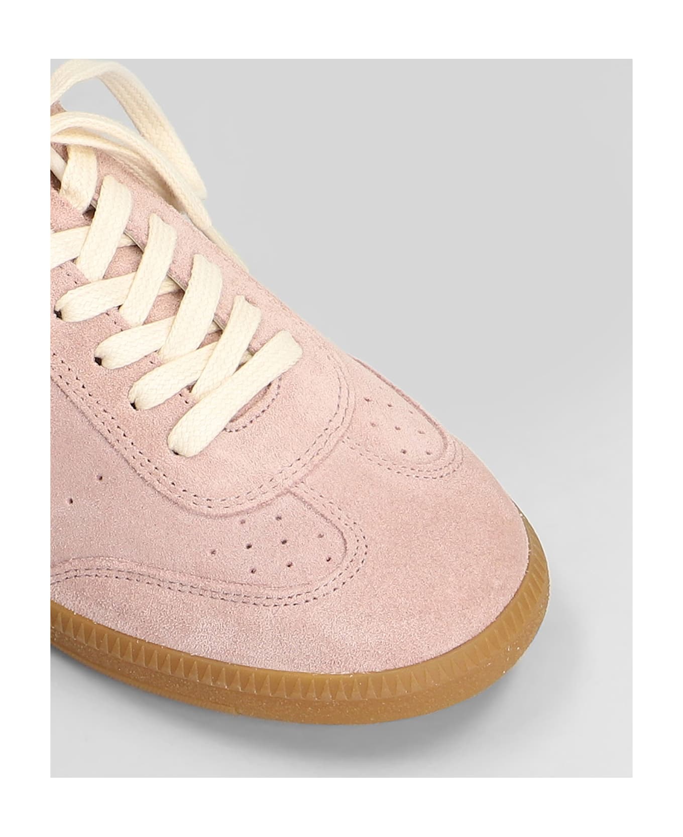 Isabel Marant Bryce Sneakers In Rose-pink Suede - rose-pink