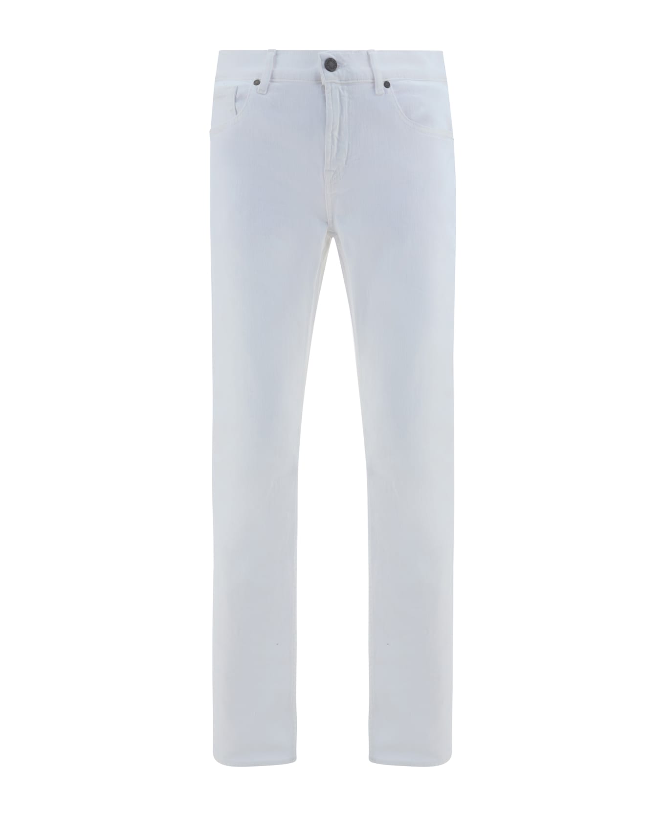 7 For All Mankind Luxe Pants - White ボトムス