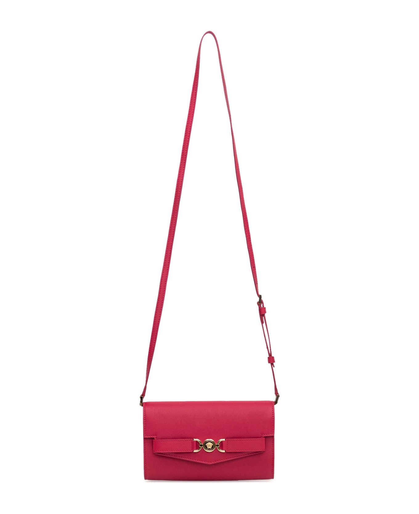 Versace Shoulder Bag Medusa '95 - LIPSTICK RED-VERSACE GOLD