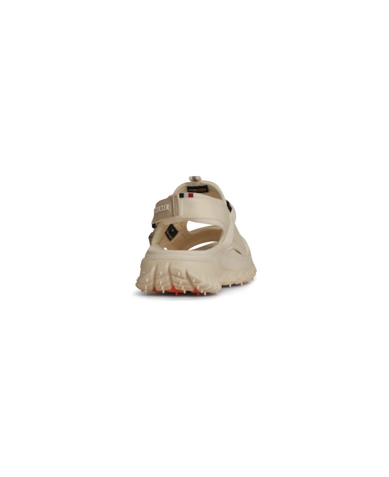 Moncler 
trailgrip
 Ivory Mesh Sandals - Ivory