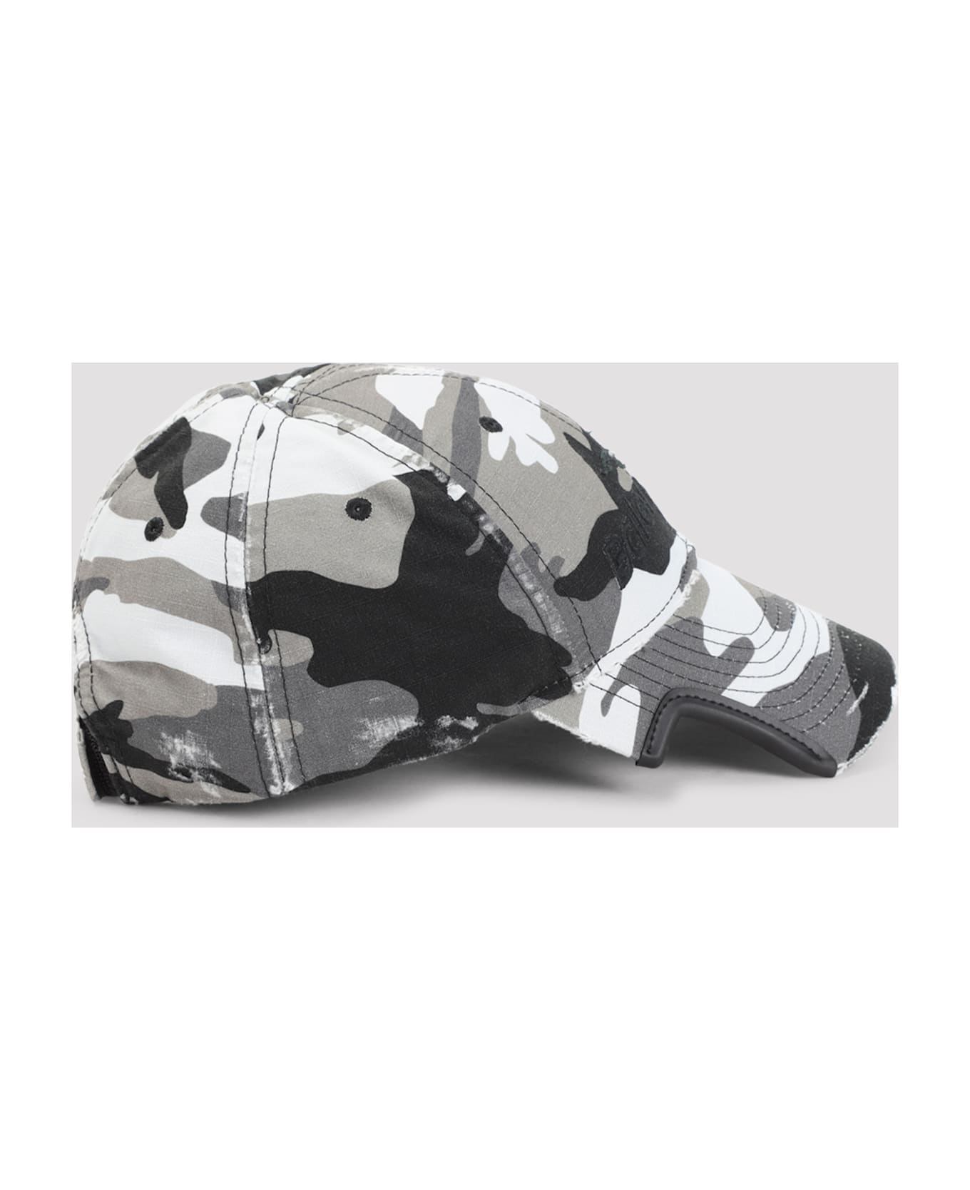 Balenciaga Camo Hat - Grey Black