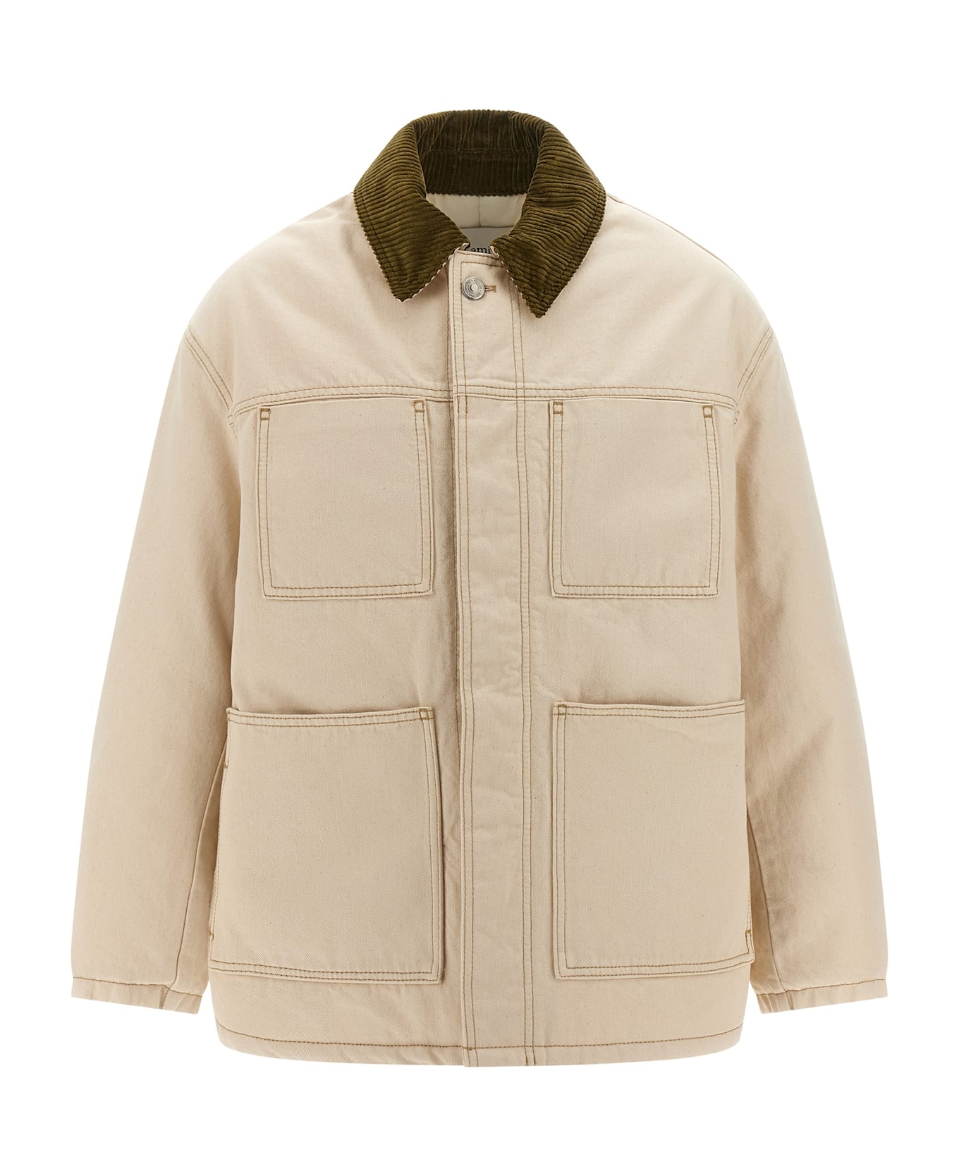 Ami Alexandre Mattiussi 
worker
 Jacket - BEIGE