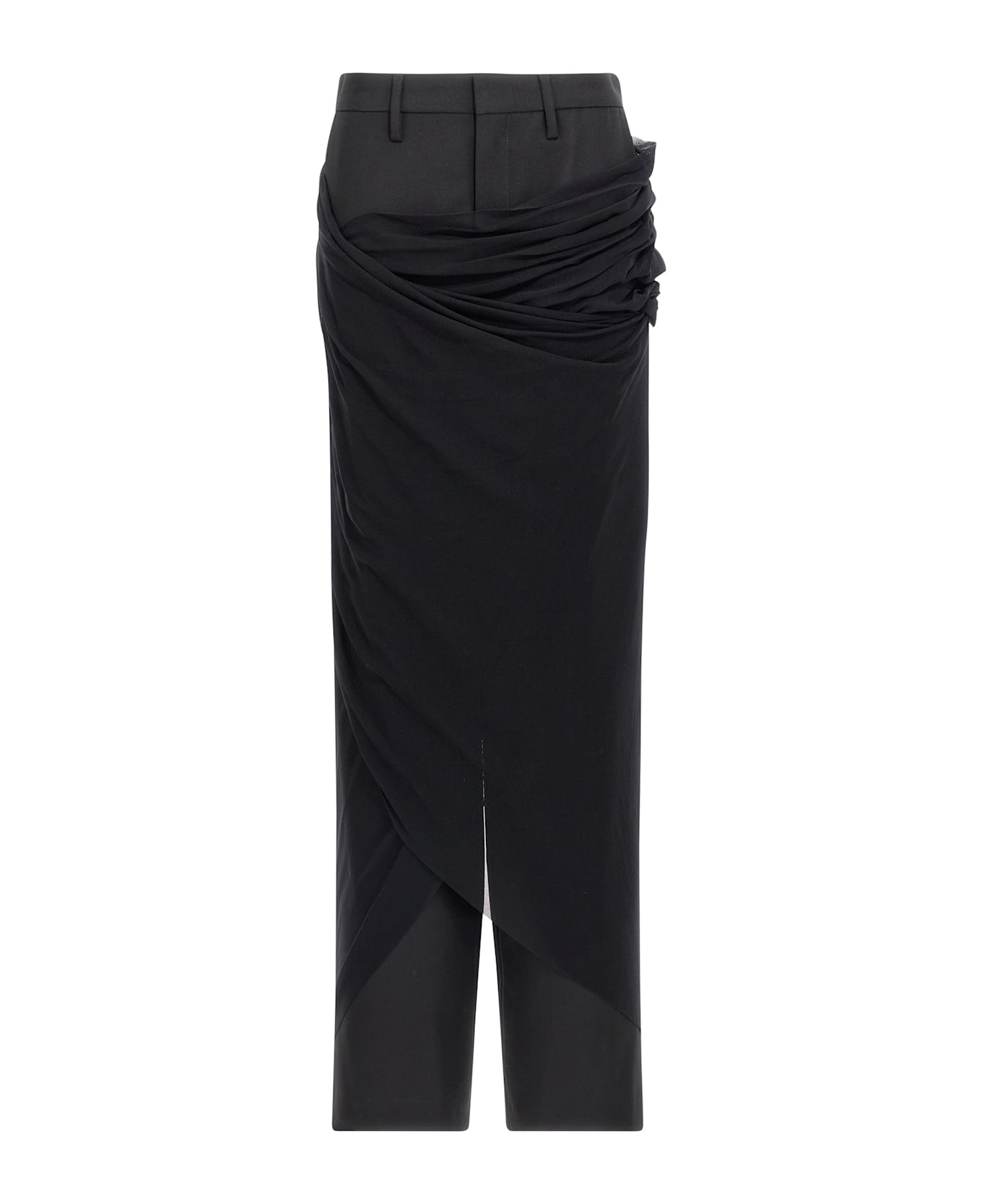 Jean Paul Gaultier Wool Pants - Black  