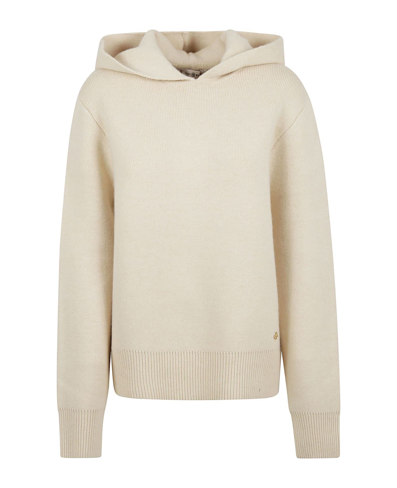Tory Burch Cashmere Blend Hoodie - Plage