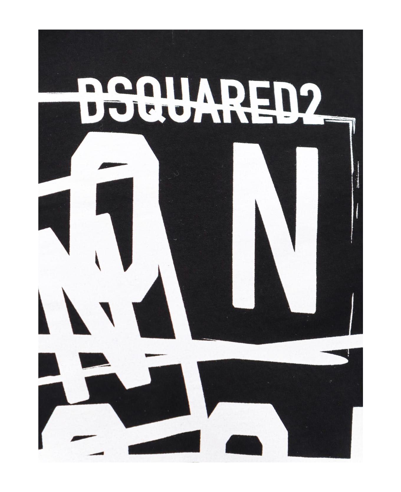 Dsquared2 Icon Stamps Cool Fit Tee - Black