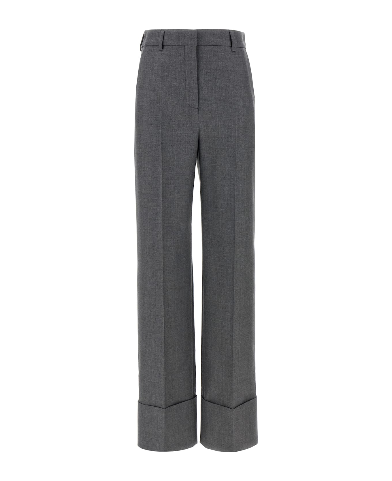 Valentino Garavani Wool Pants - Gray