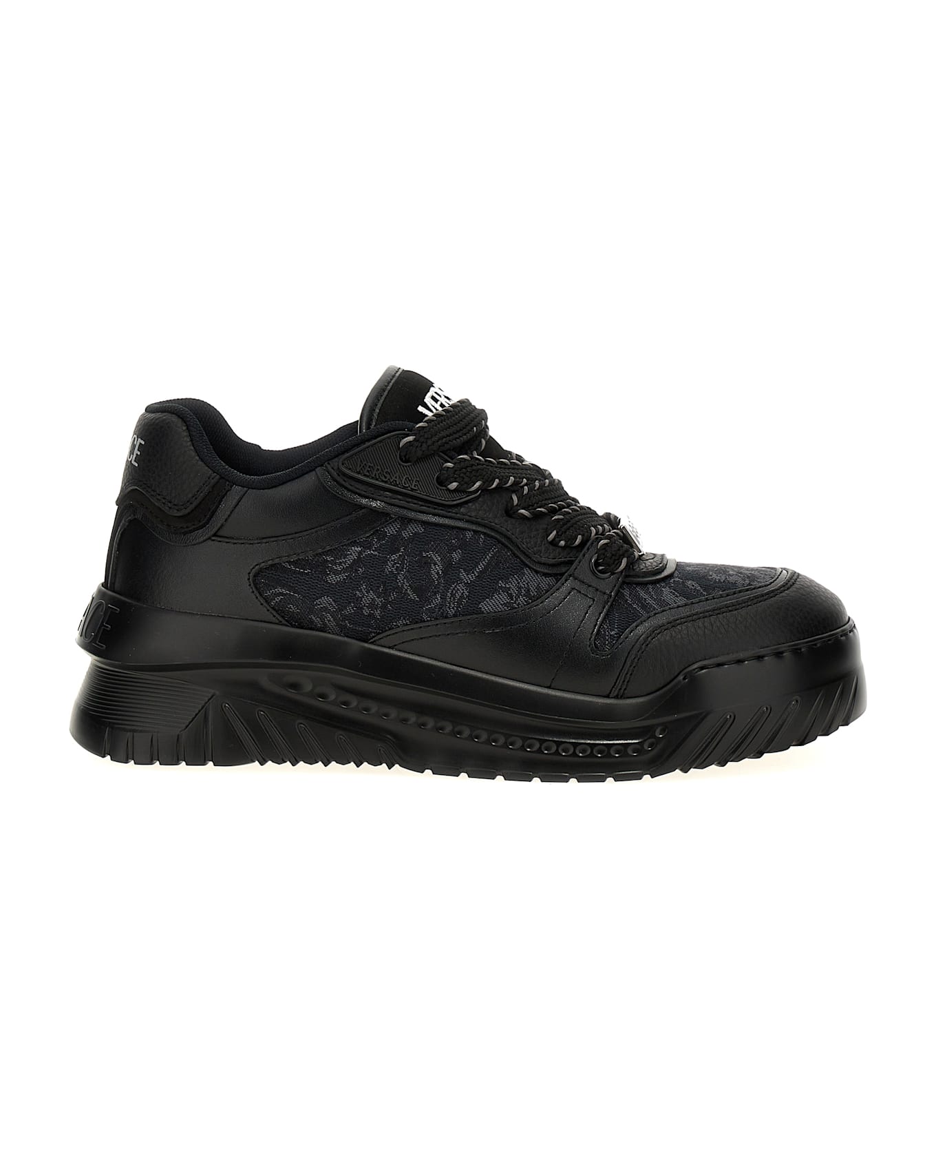Versace 'barocco Odissea' Sneakers - Black  